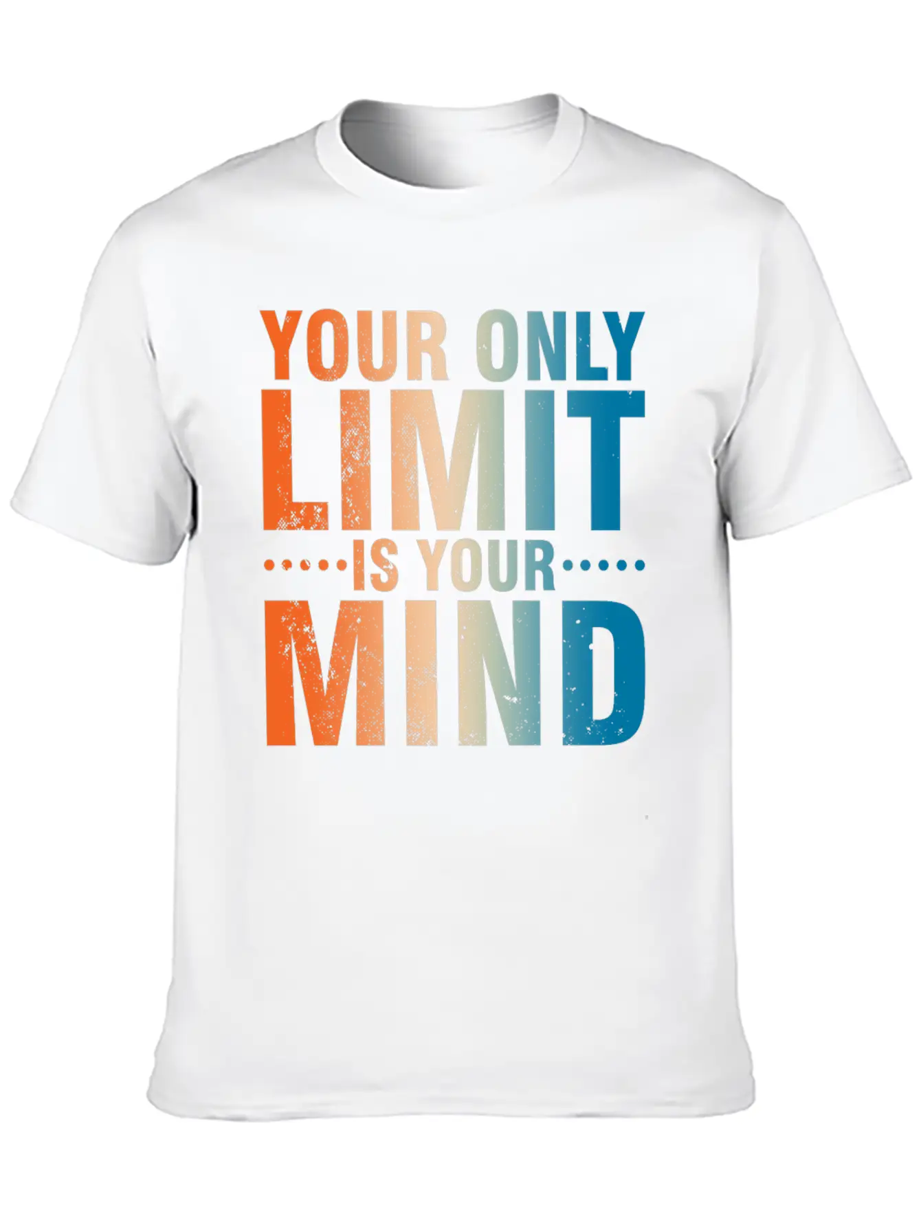 Your Only Limit Is Your Mind Classic Fit Graphic Tee For Daily Comfort – Unisex Cotton Shirt