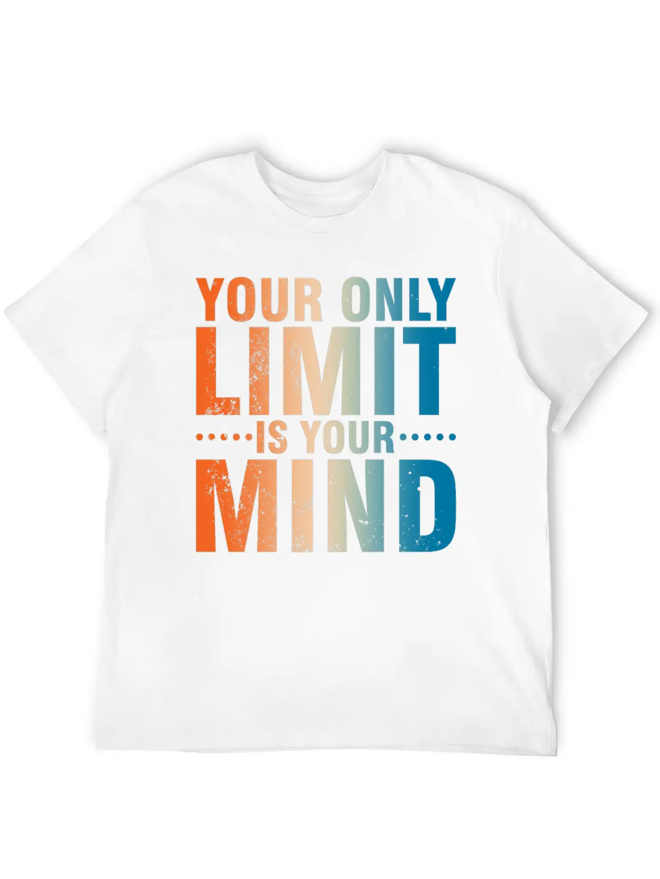 Your Only Limit Is Your Mind Classic Fit Graphic Tee For Daily Comfort – Unisex Cotton Shirt
