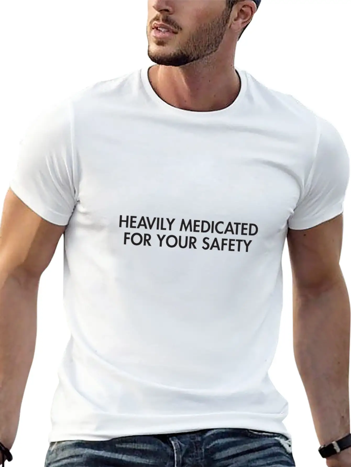 YOUR SAFETY Unisex Casual T-Shirt – Clean Design For Daily Comfort