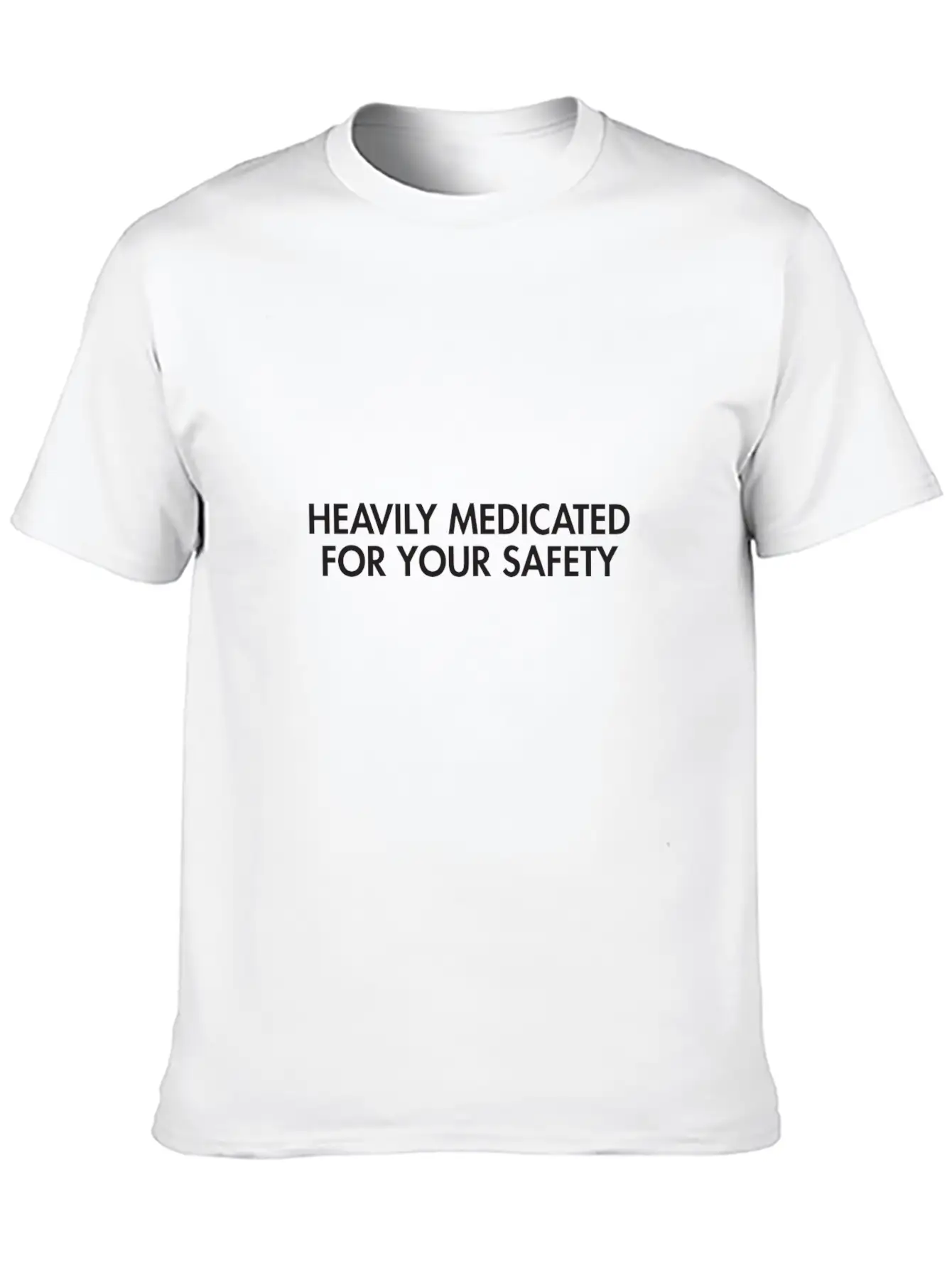 YOUR SAFETY Unisex Casual T-Shirt – Clean Design For Daily Comfort