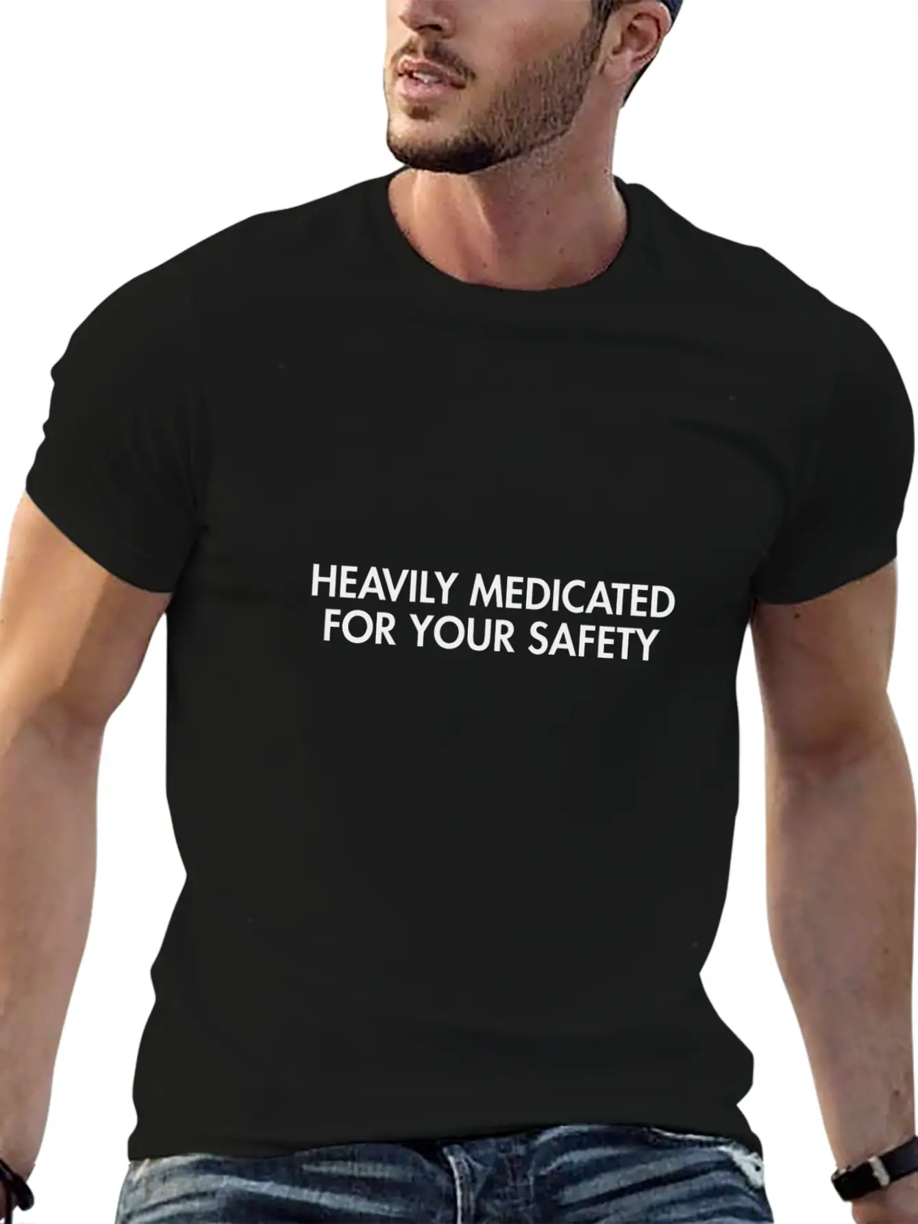 YOUR SAFETY Unisex Casual T-Shirt – Clean Design For Daily Comfort