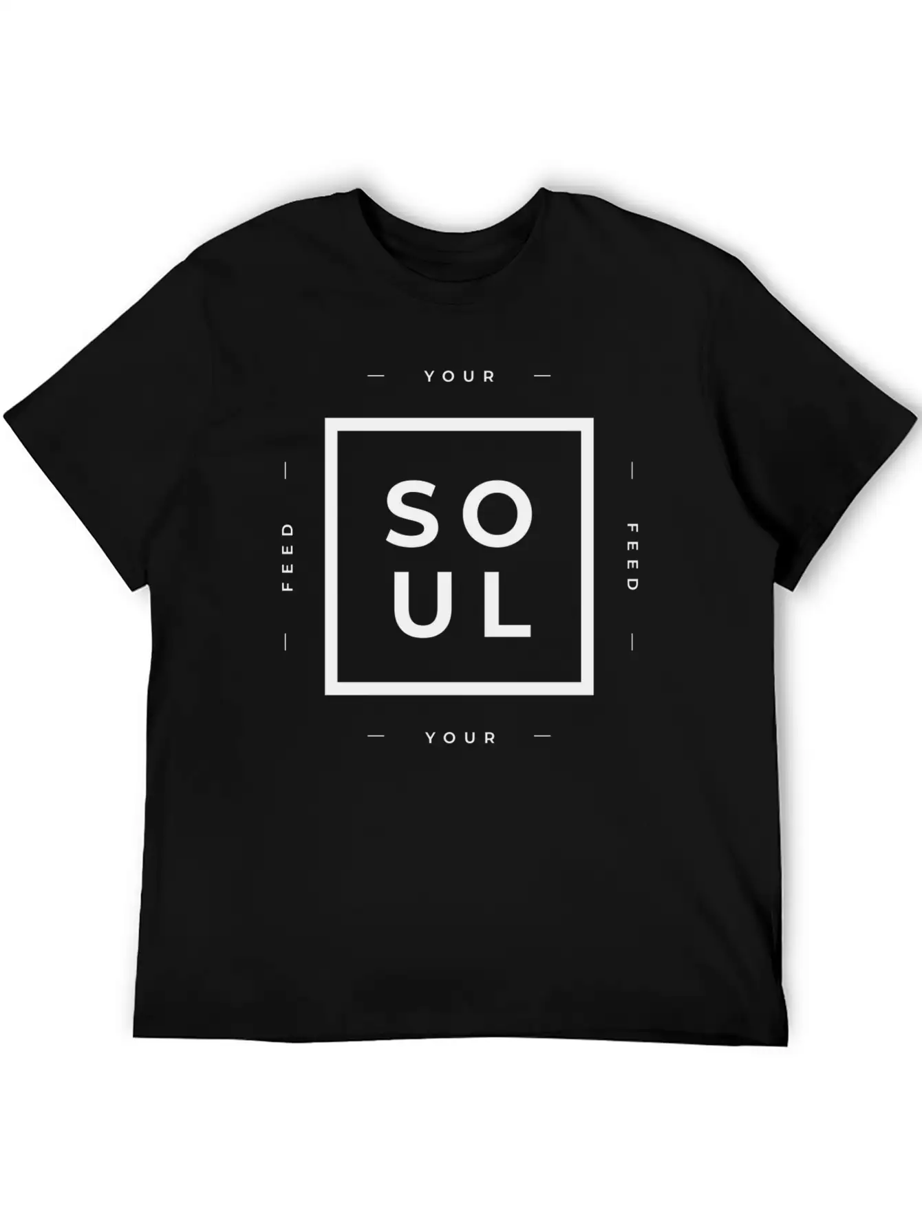 Your Soul Feed Stylish Everyday T-Shirt – Unisex Basic Cotton Tee