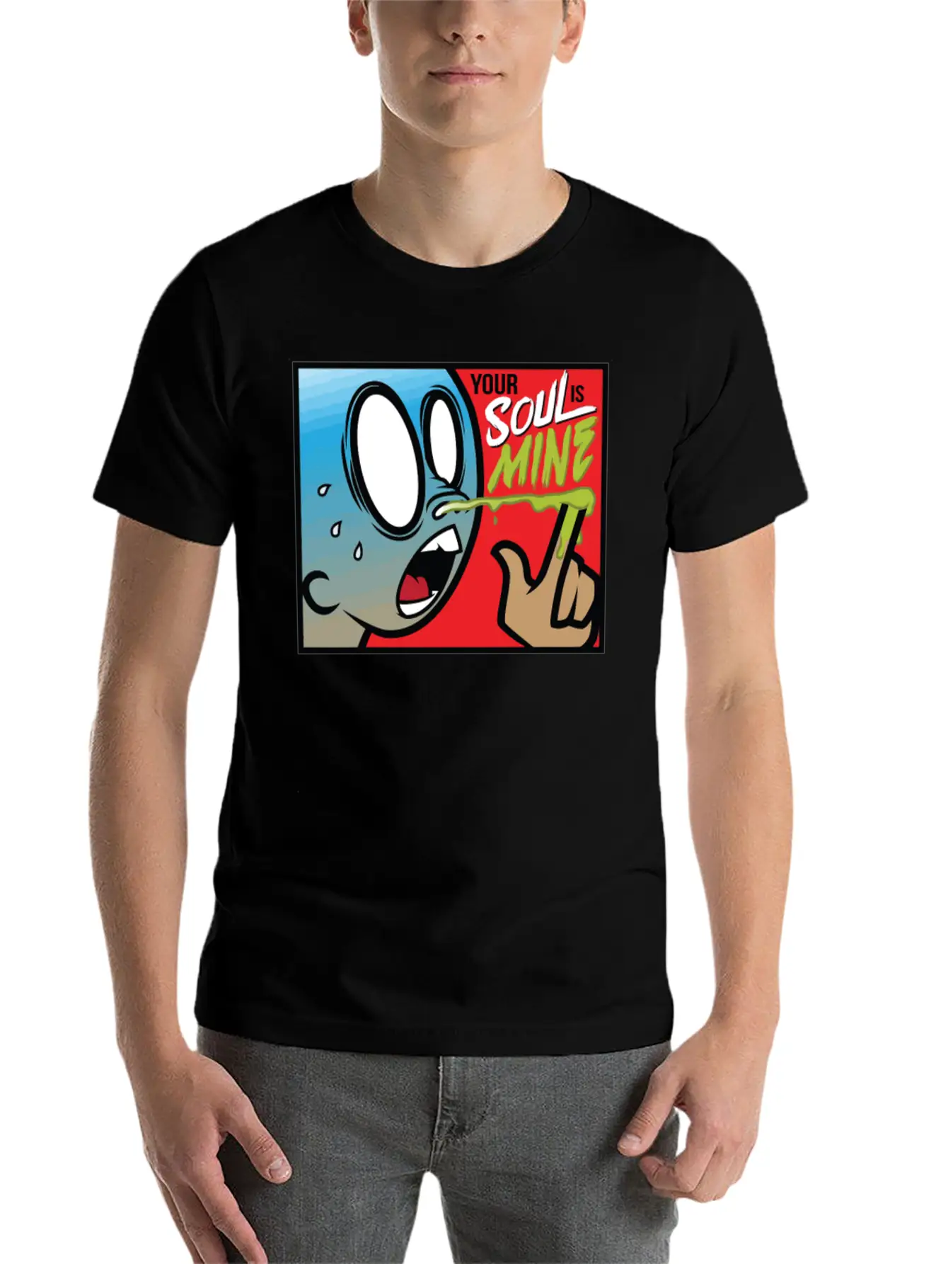 Your Soul Is Mine Lightweight Cotton T-Shirt – Daily Comfort Graphic Shirt