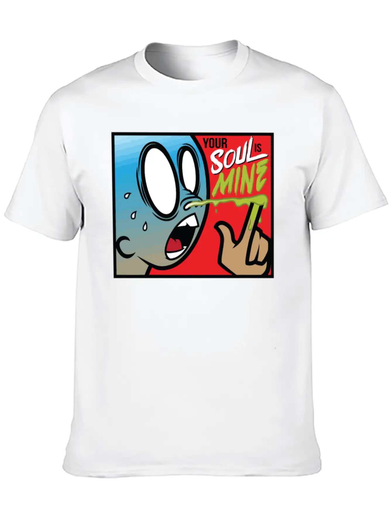 Your Soul Is Mine Lightweight Cotton T-Shirt – Daily Comfort Graphic Shirt