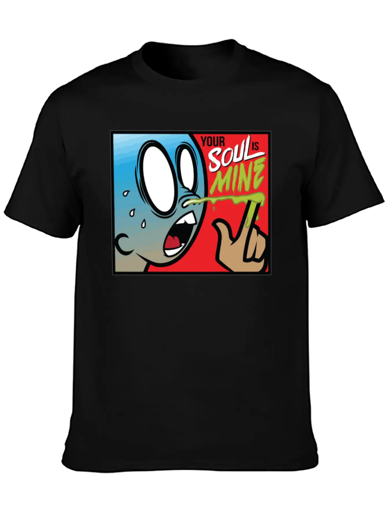Your Soul Is Mine Lightweight Cotton T-Shirt – Daily Comfort Graphic Shirt