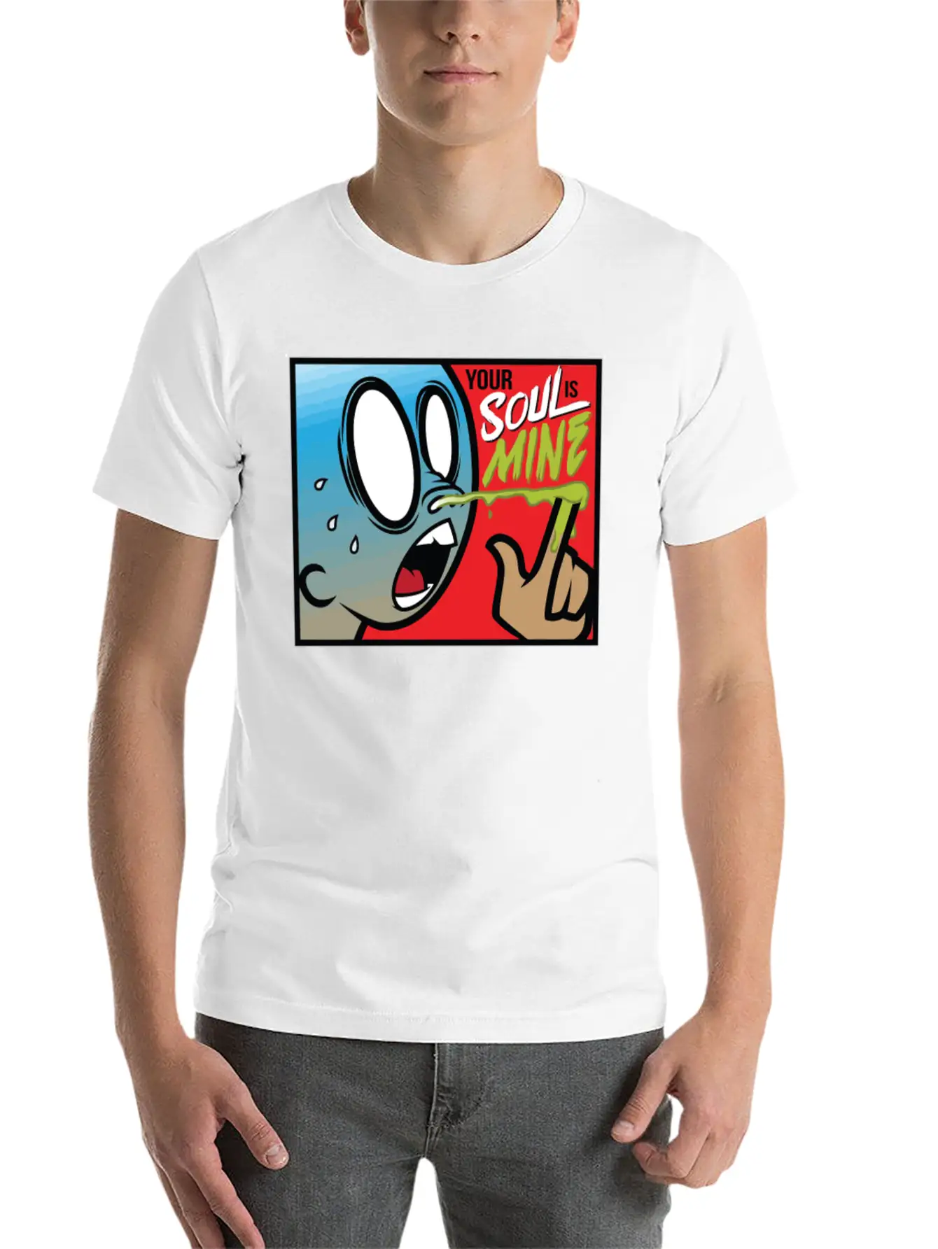 Your Soul Is Mine Lightweight Cotton T-Shirt – Daily Comfort Graphic Shirt