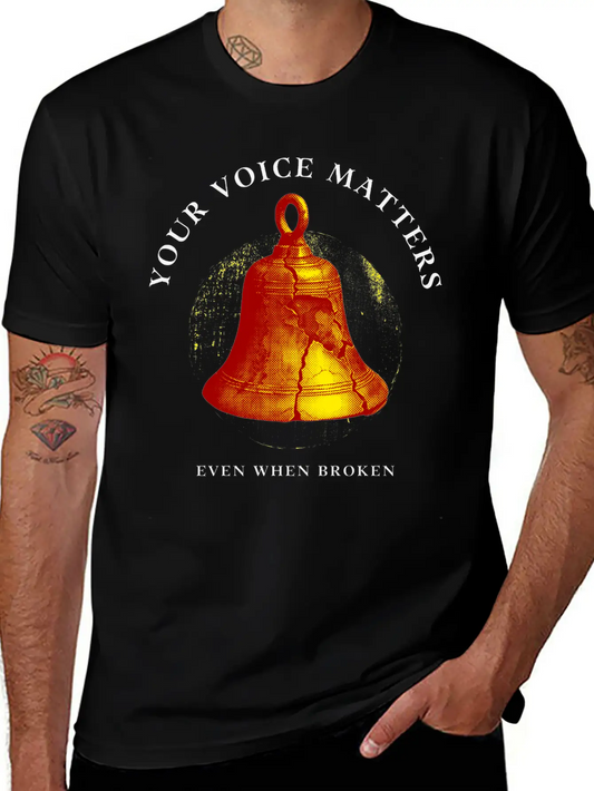 Your Voice Matters Essential Cotton Tee For Daily Outfits – Unisex Style