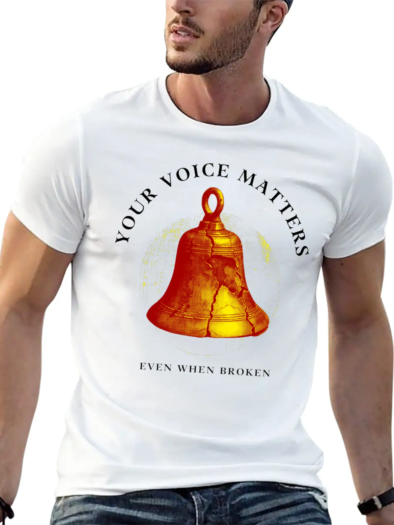Your Voice Matters Essential Cotton Tee For Daily Outfits – Unisex Style