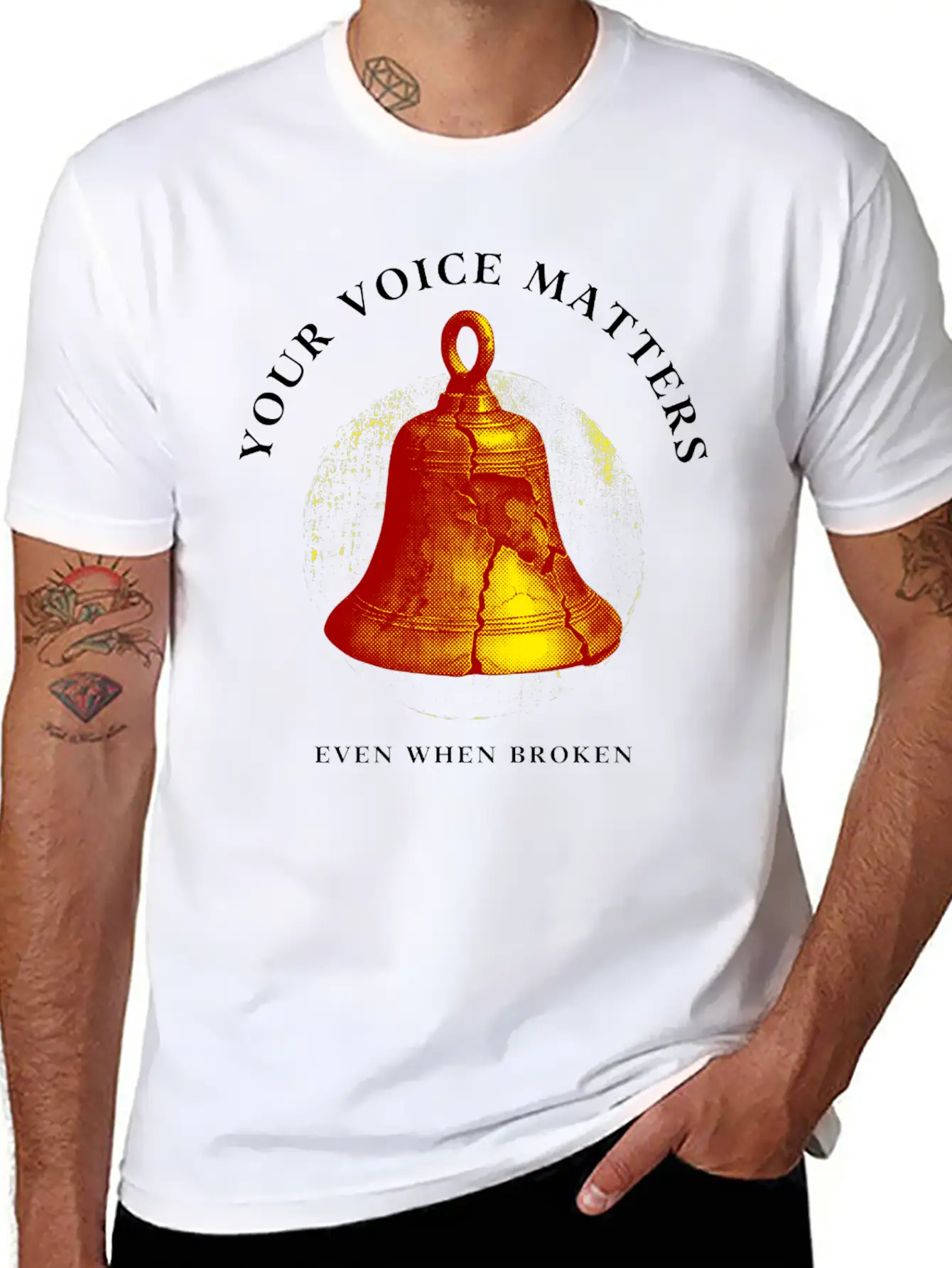 Your Voice Matters Essential Cotton Tee For Daily Outfits – Unisex Style