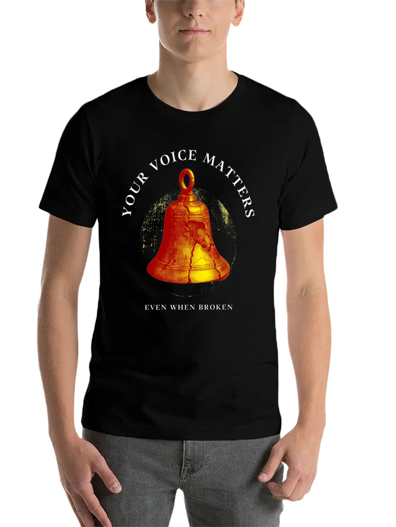 Your Voice Matters Essential Cotton Tee For Daily Outfits – Unisex Style