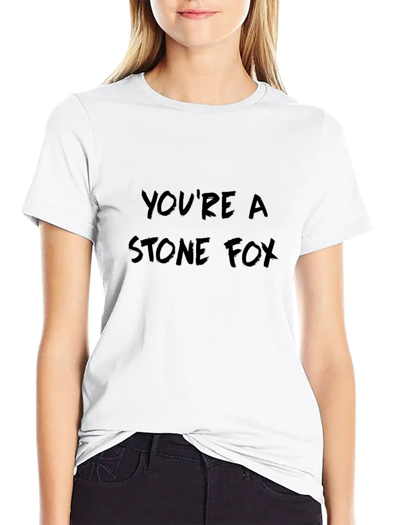 You're A Stone Fox Classic Fit Graphic Tee For Daily Comfort – Unisex Cotton Shirt