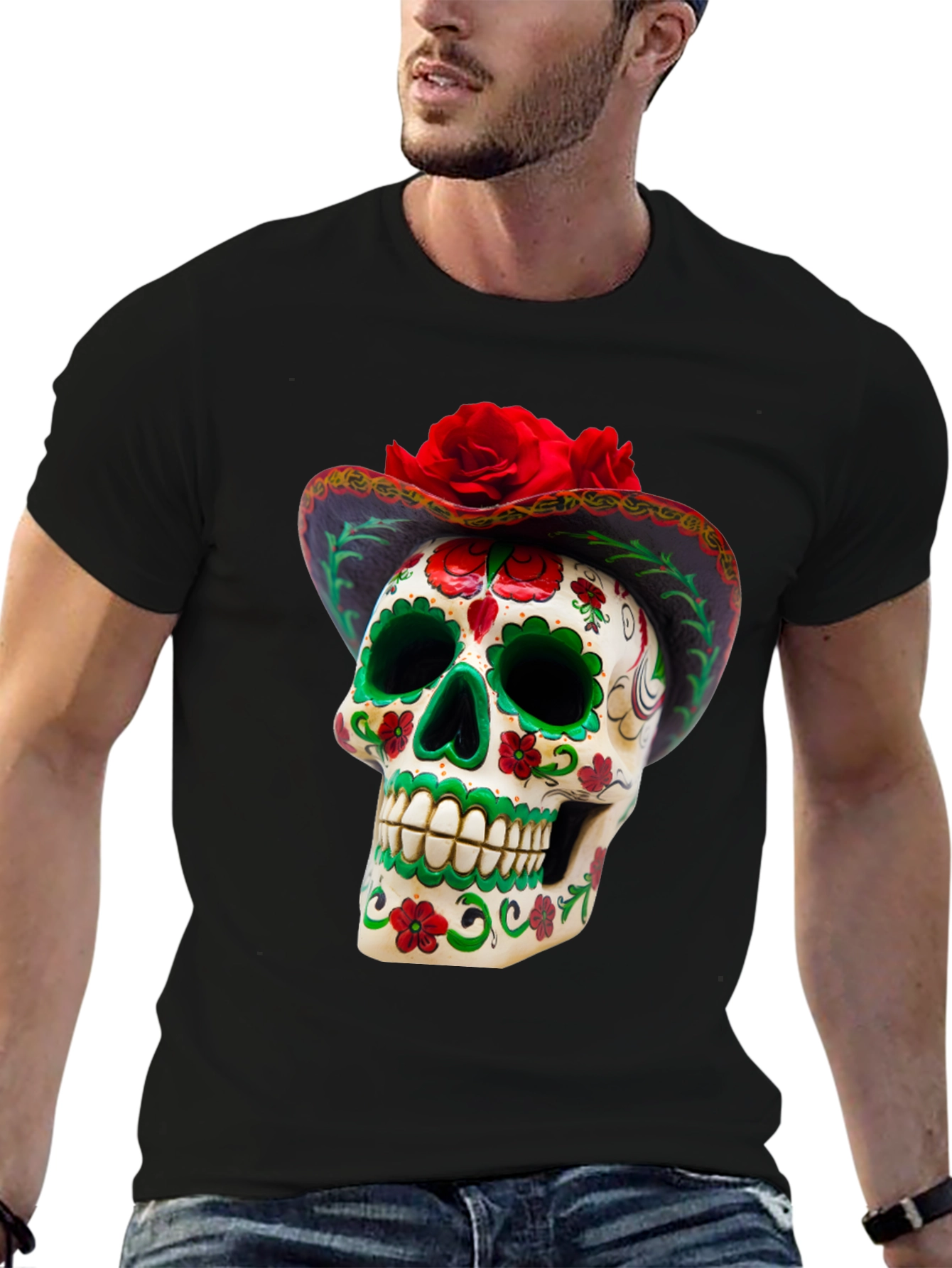 Sugar Skull T-Shirt - Day of the Dead