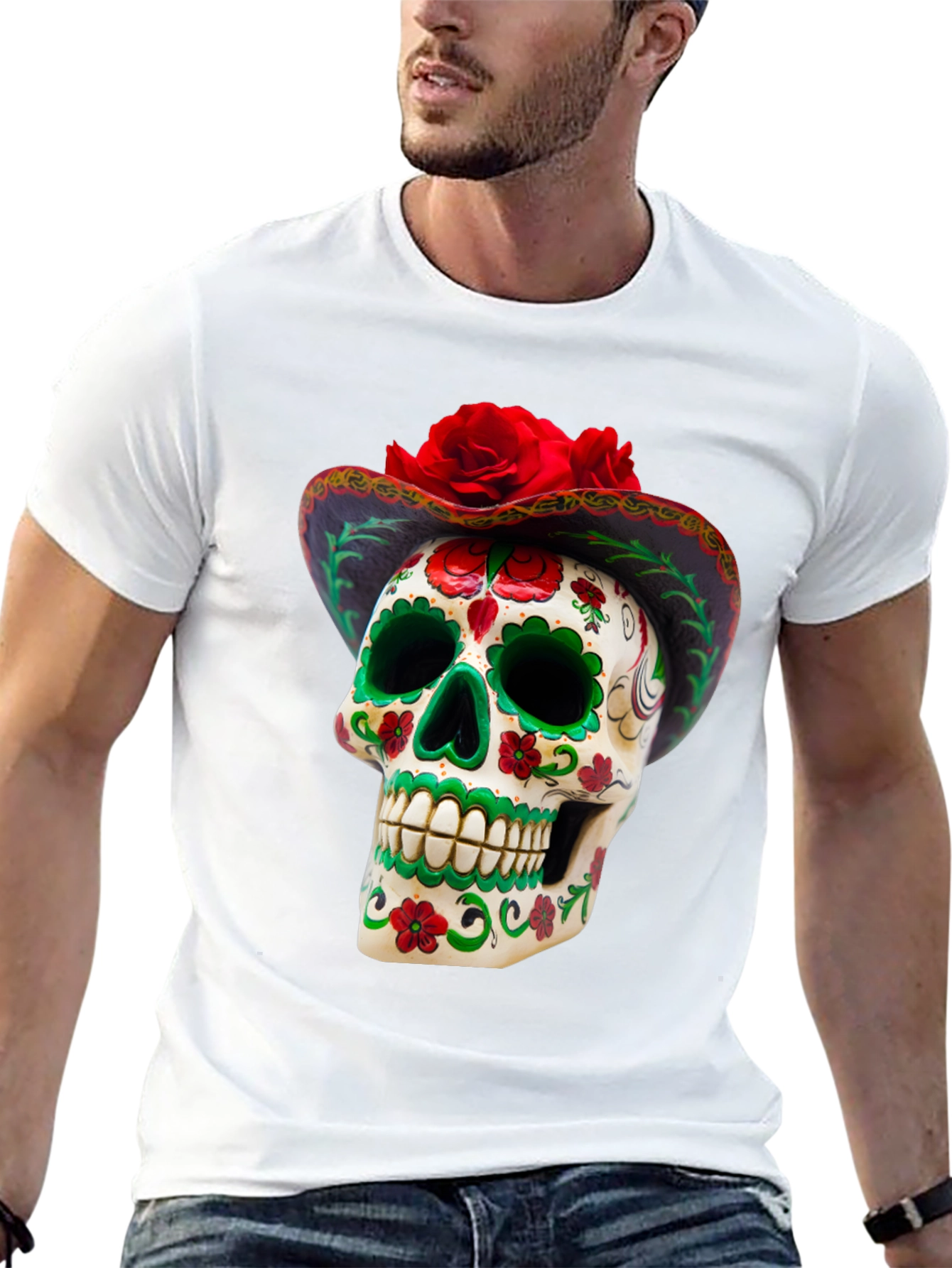 Sugar Skull T-Shirt - Day of the Dead