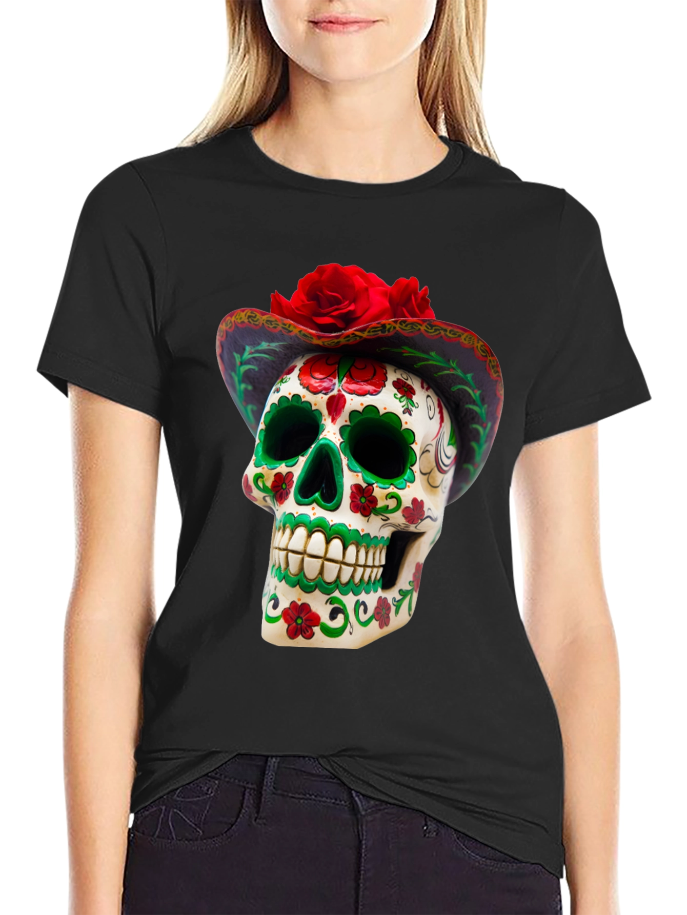 Sugar Skull T-Shirt - Day of the Dead