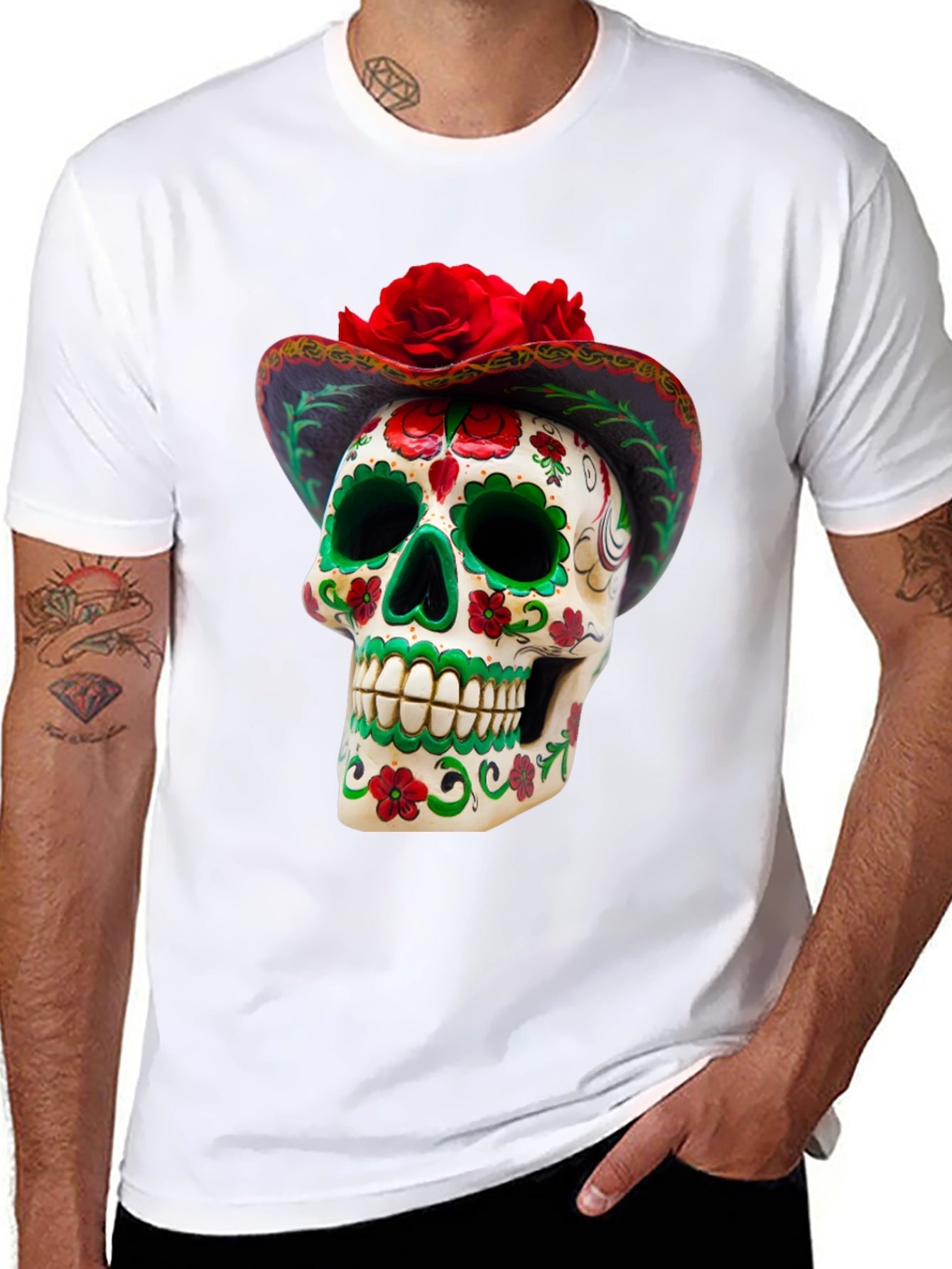 Sugar Skull T-Shirt - Day of the Dead