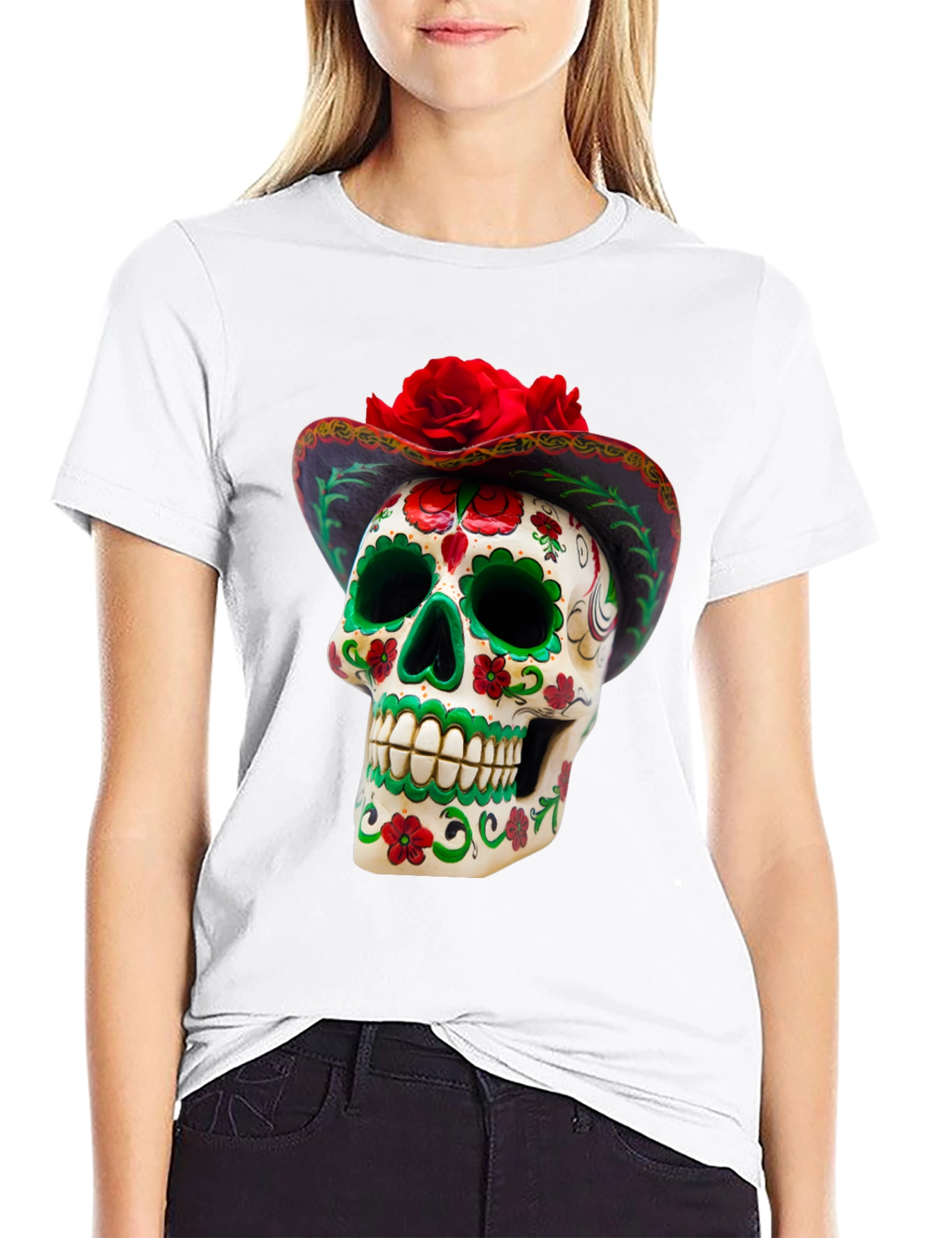 Sugar Skull T-Shirt - Day of the Dead