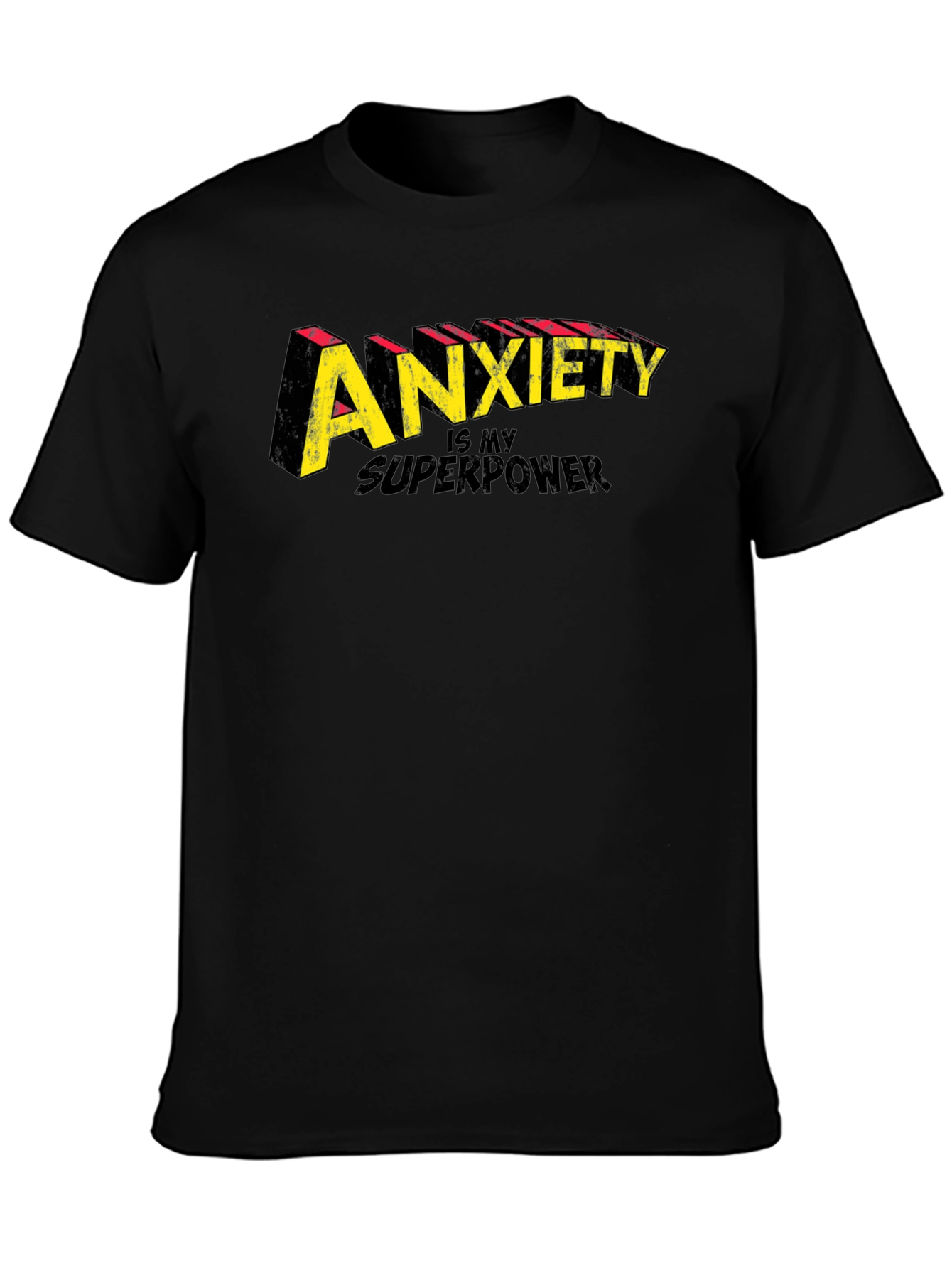 Anxiety Is My Superpower Graphic Tee