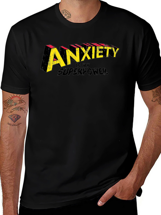 Anxiety Is My Superpower Graphic Tee