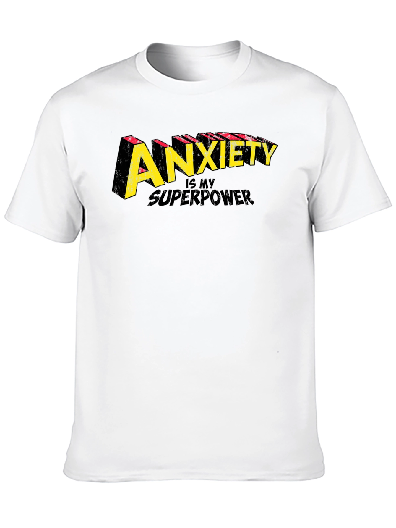 Anxiety Is My Superpower Graphic Tee