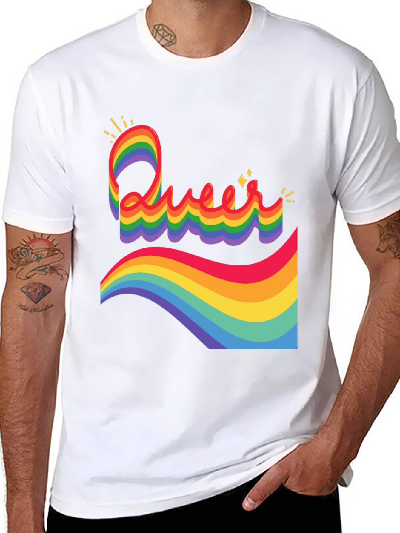 Rainbow Queer Pride T-Shirt