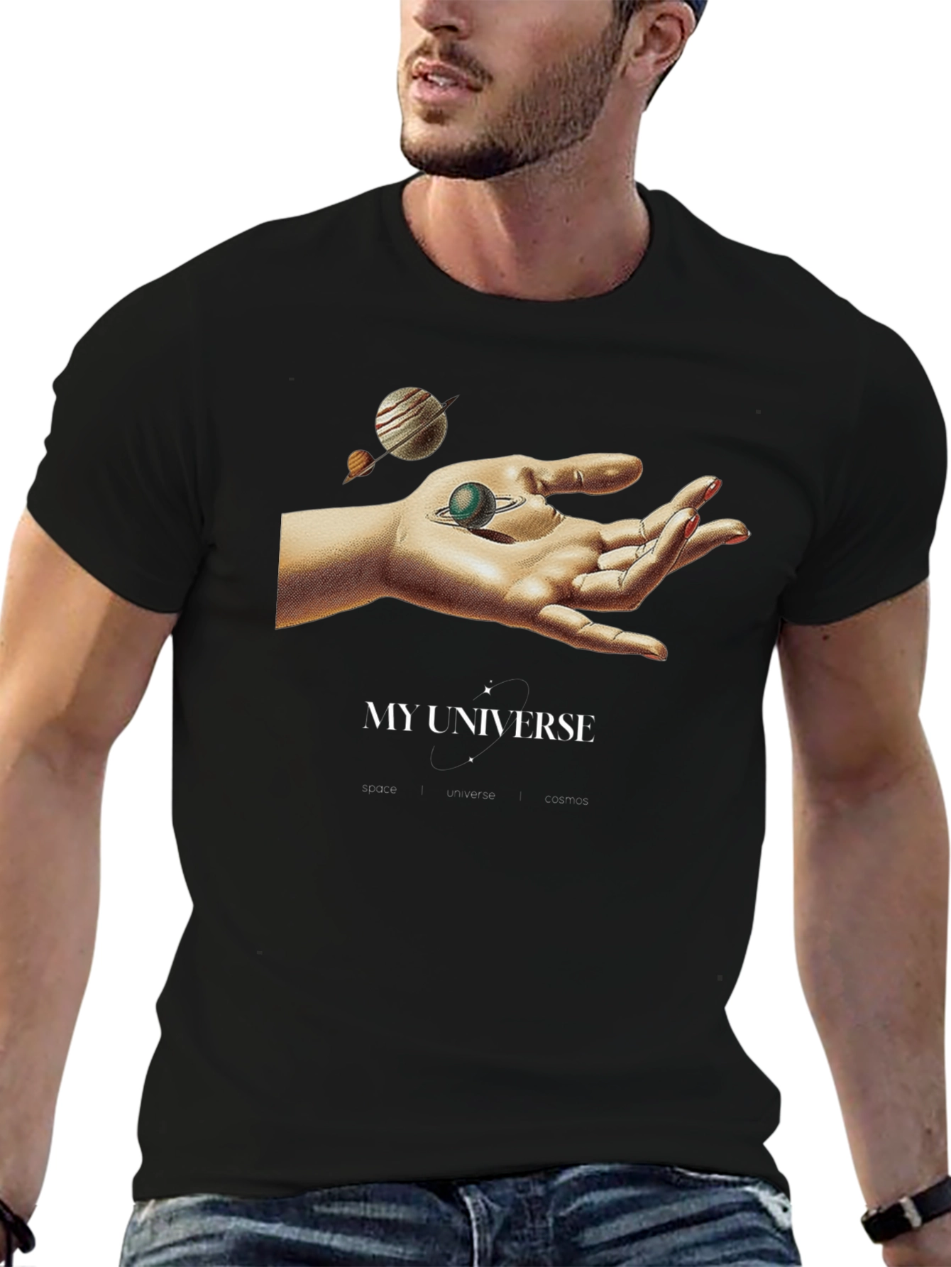 My Universe Graphic Print T-Shirt