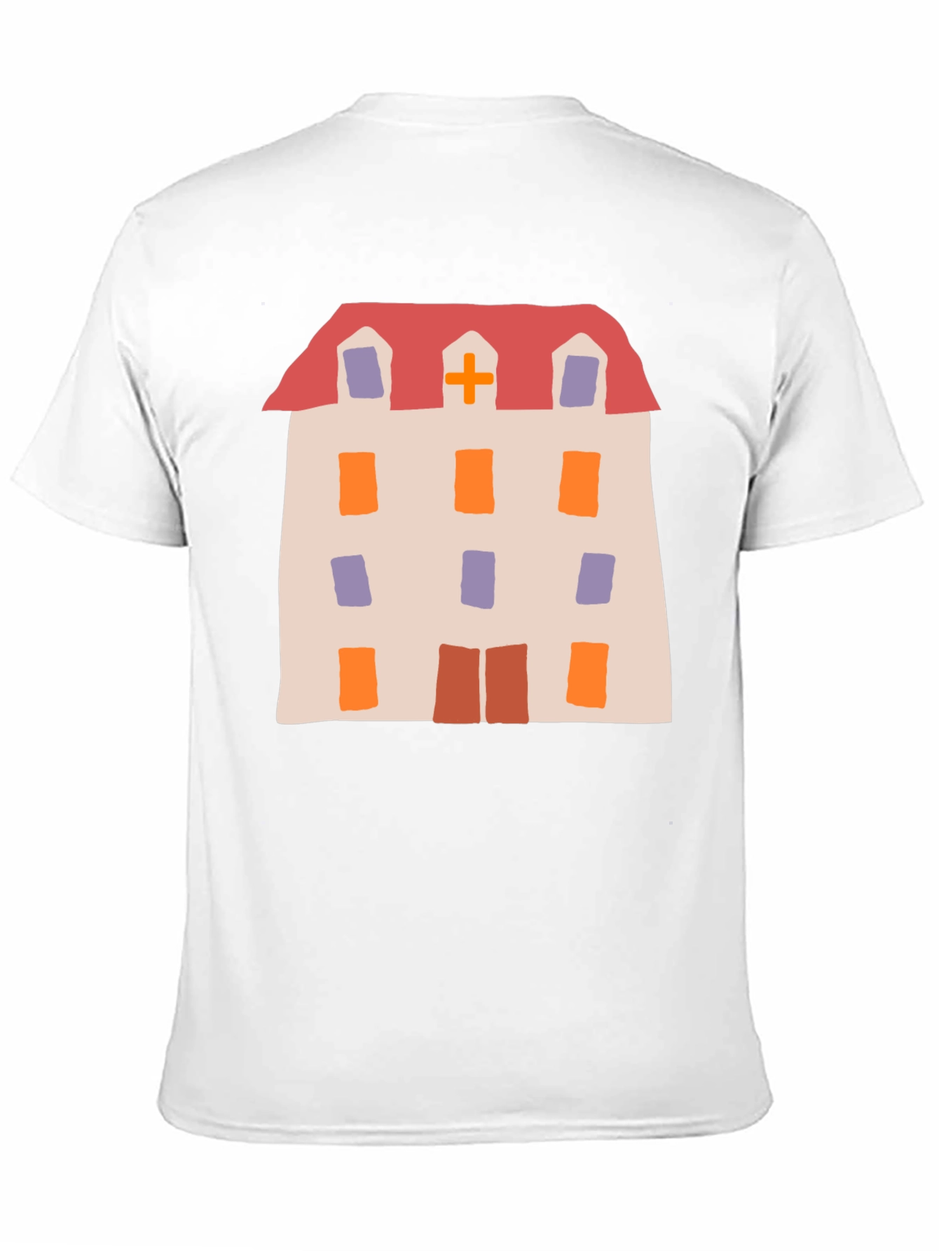Novelty Hospital Building Graphic Tee