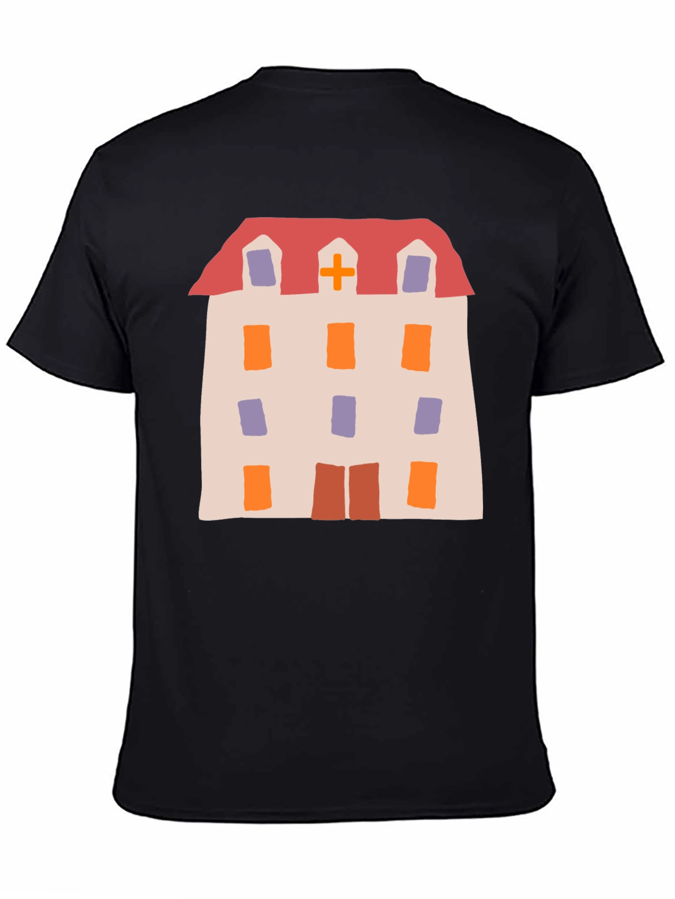 Novelty Hospital Building Graphic Tee