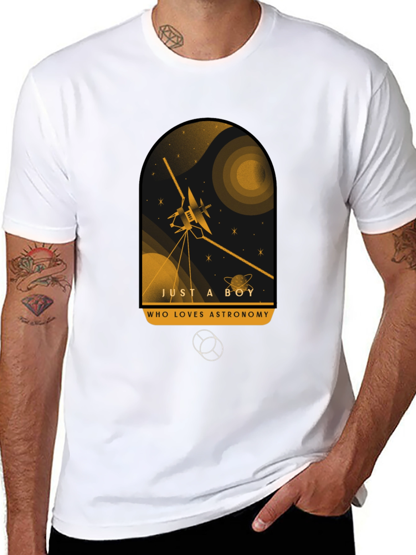 Astronomy Lover T-Shirt - Voyager Design
