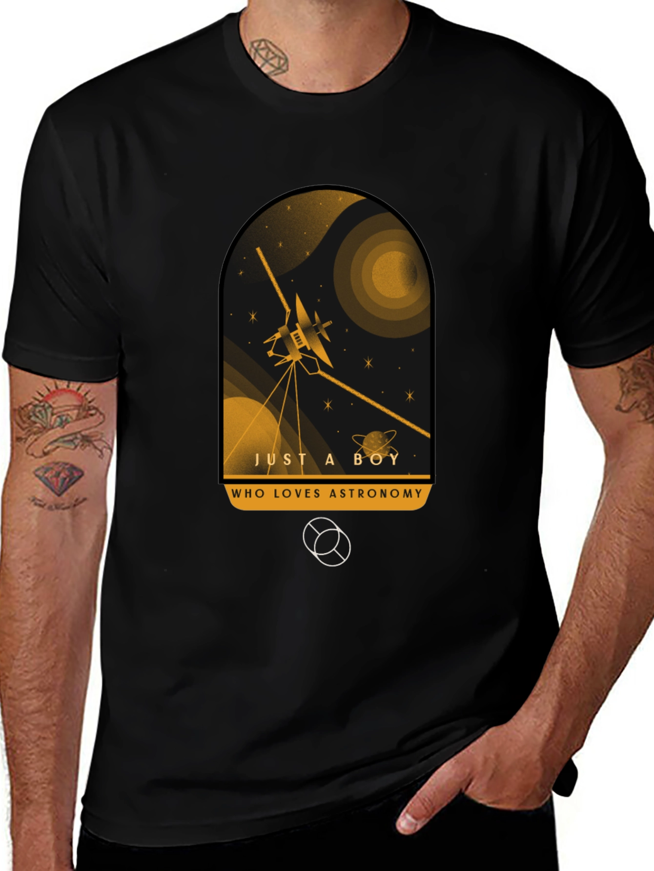 Astronomy Lover T-Shirt - Voyager Design
