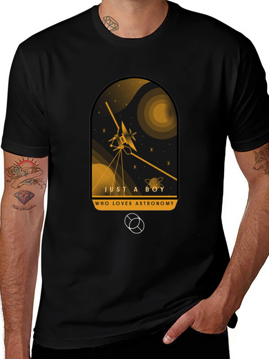 Astronomy Lover T-Shirt - Voyager Design