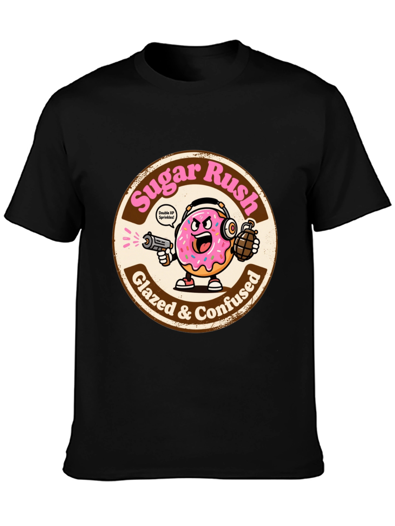 Sugar Rush T-Shirt - Glazed & Confused
