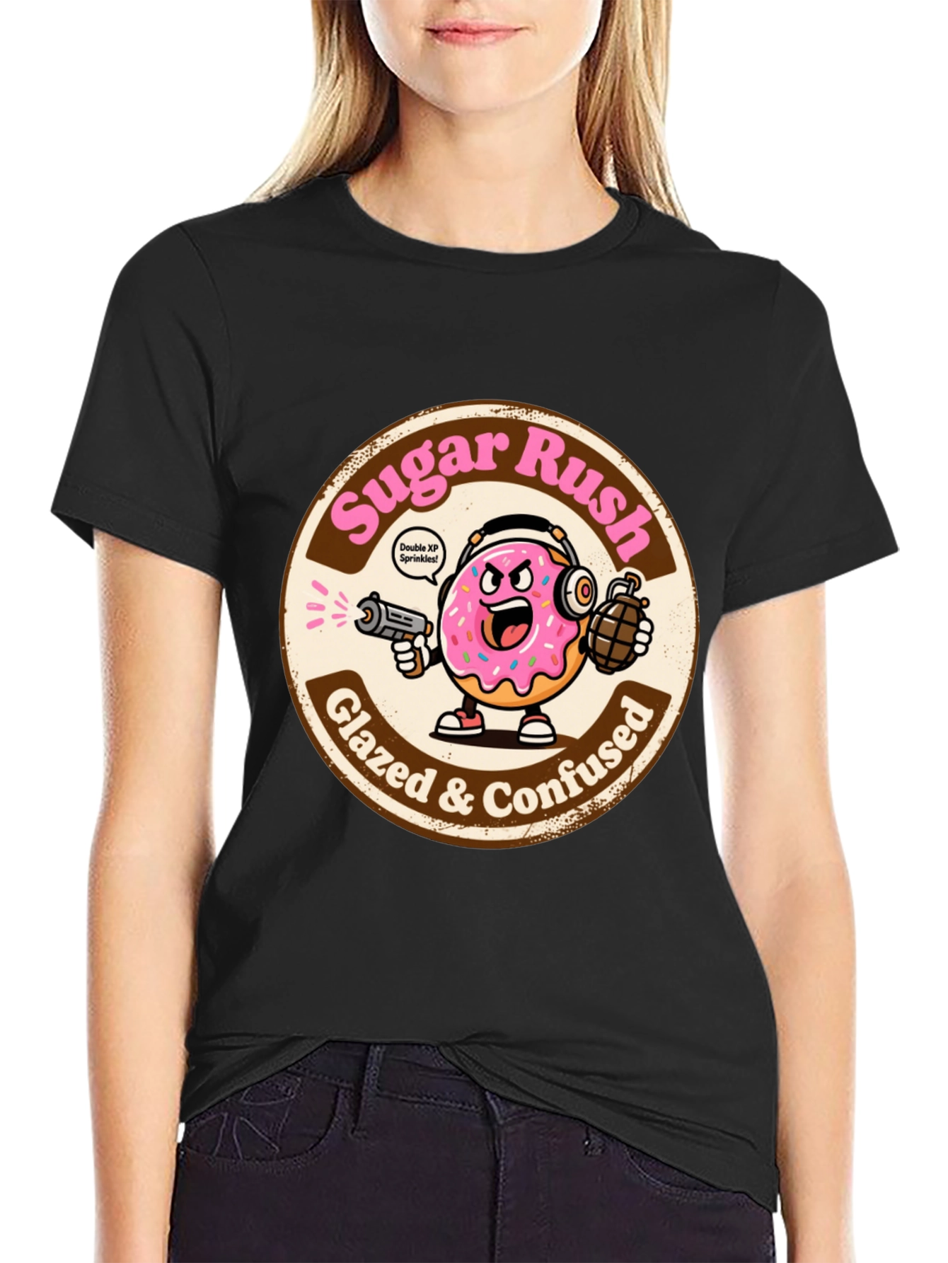 Sugar Rush T-Shirt - Glazed & Confused