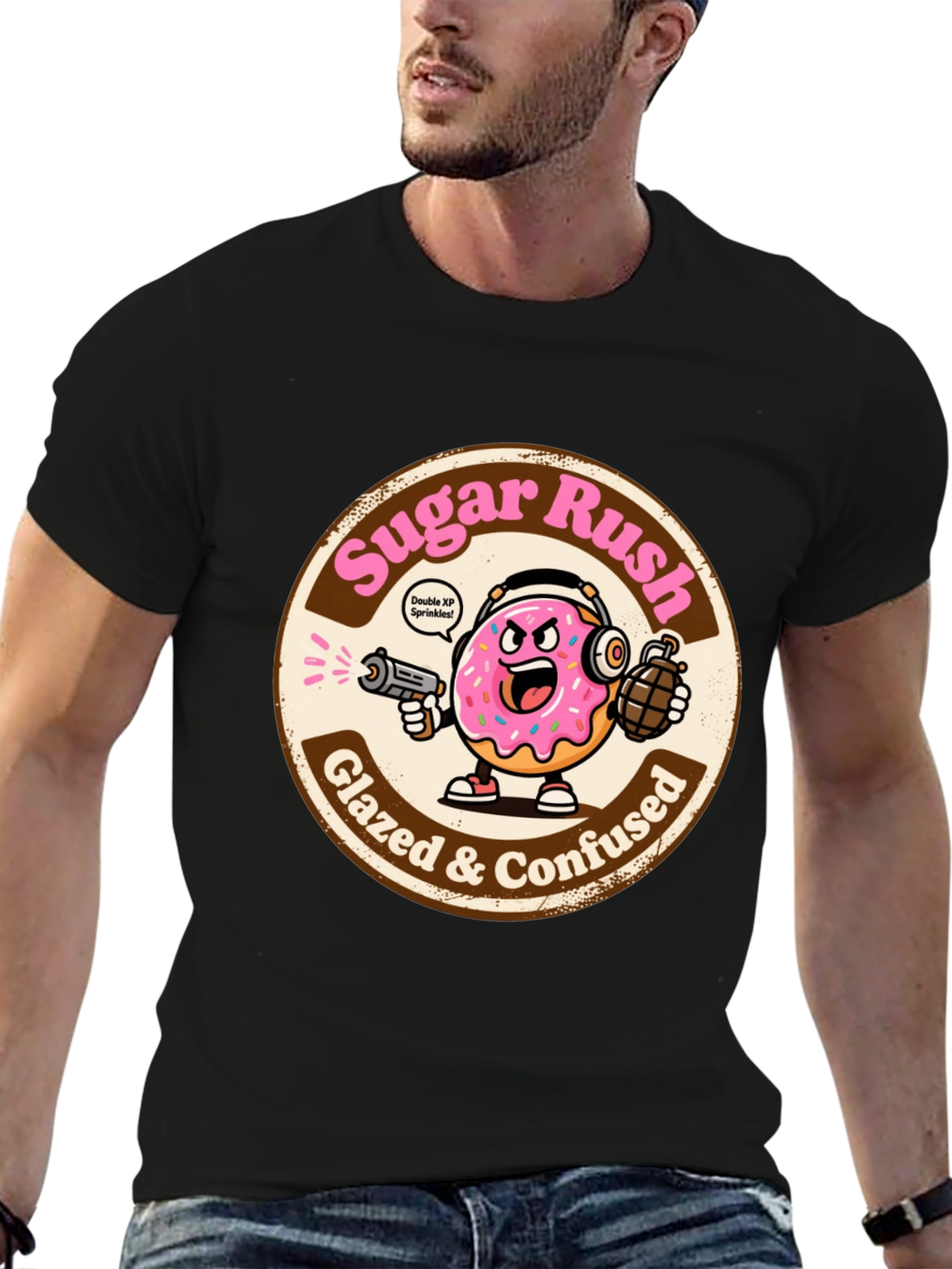Sugar Rush T-Shirt - Glazed & Confused