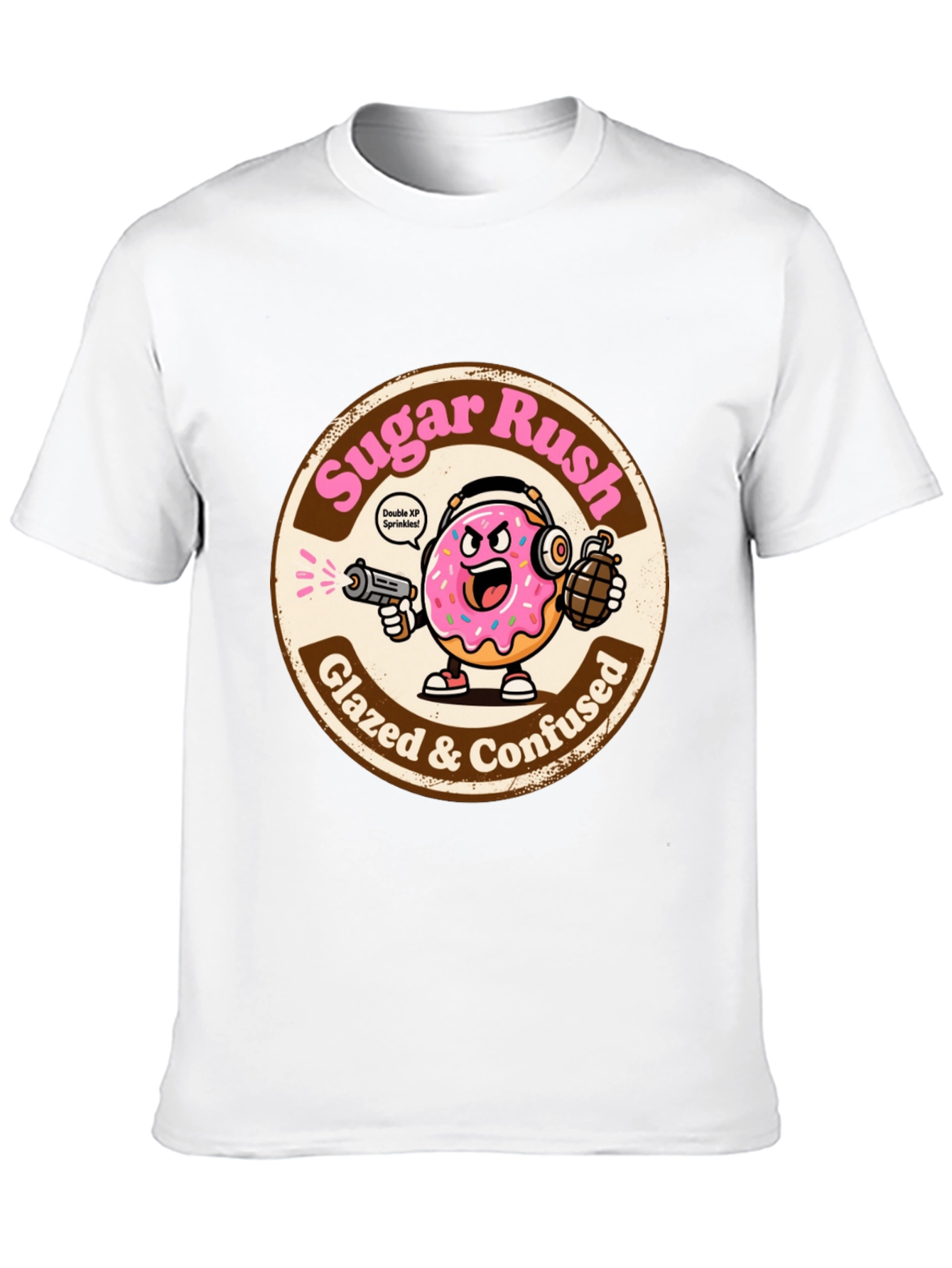 Sugar Rush T-Shirt - Glazed & Confused