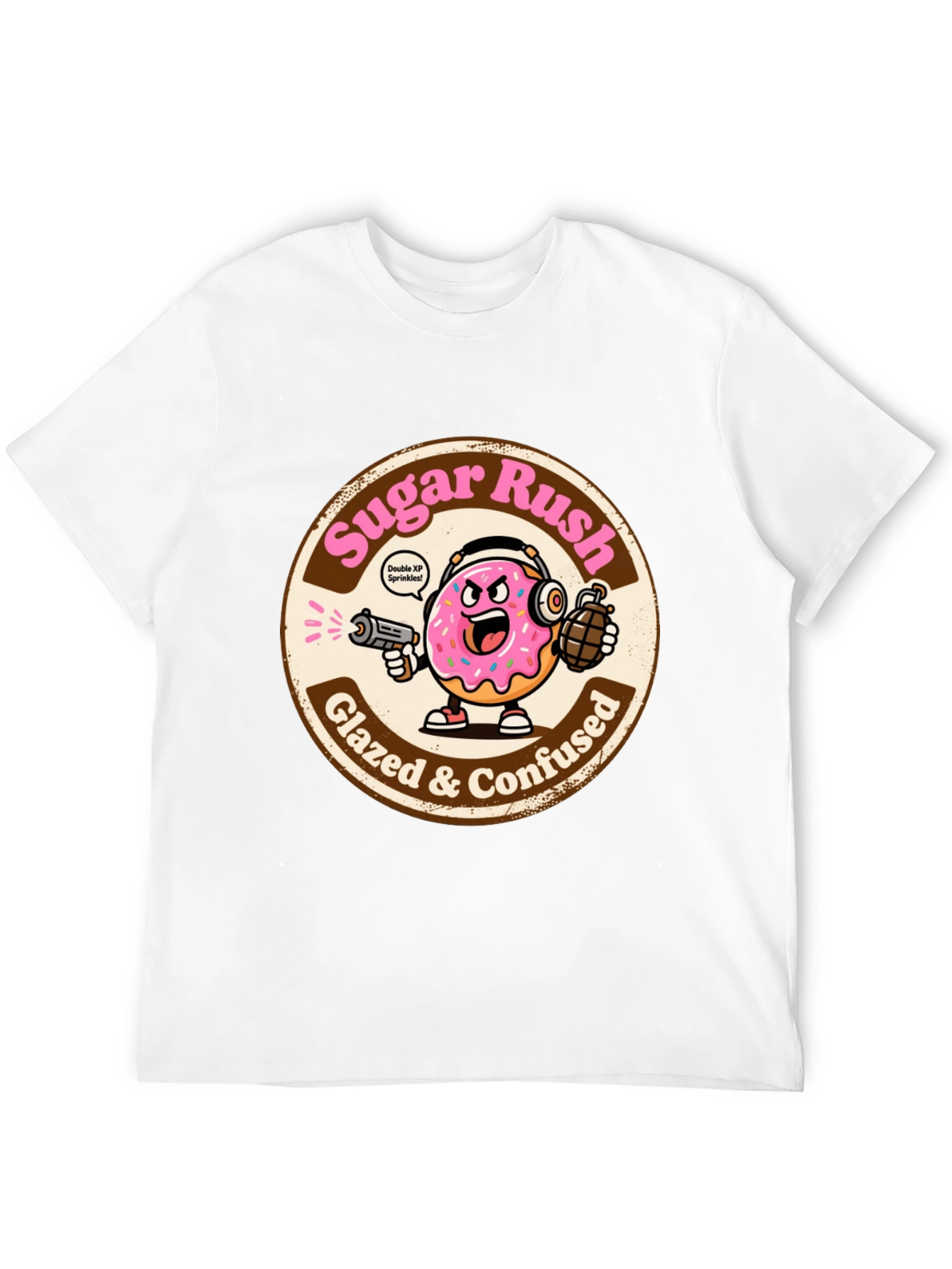 Sugar Rush T-Shirt - Glazed & Confused