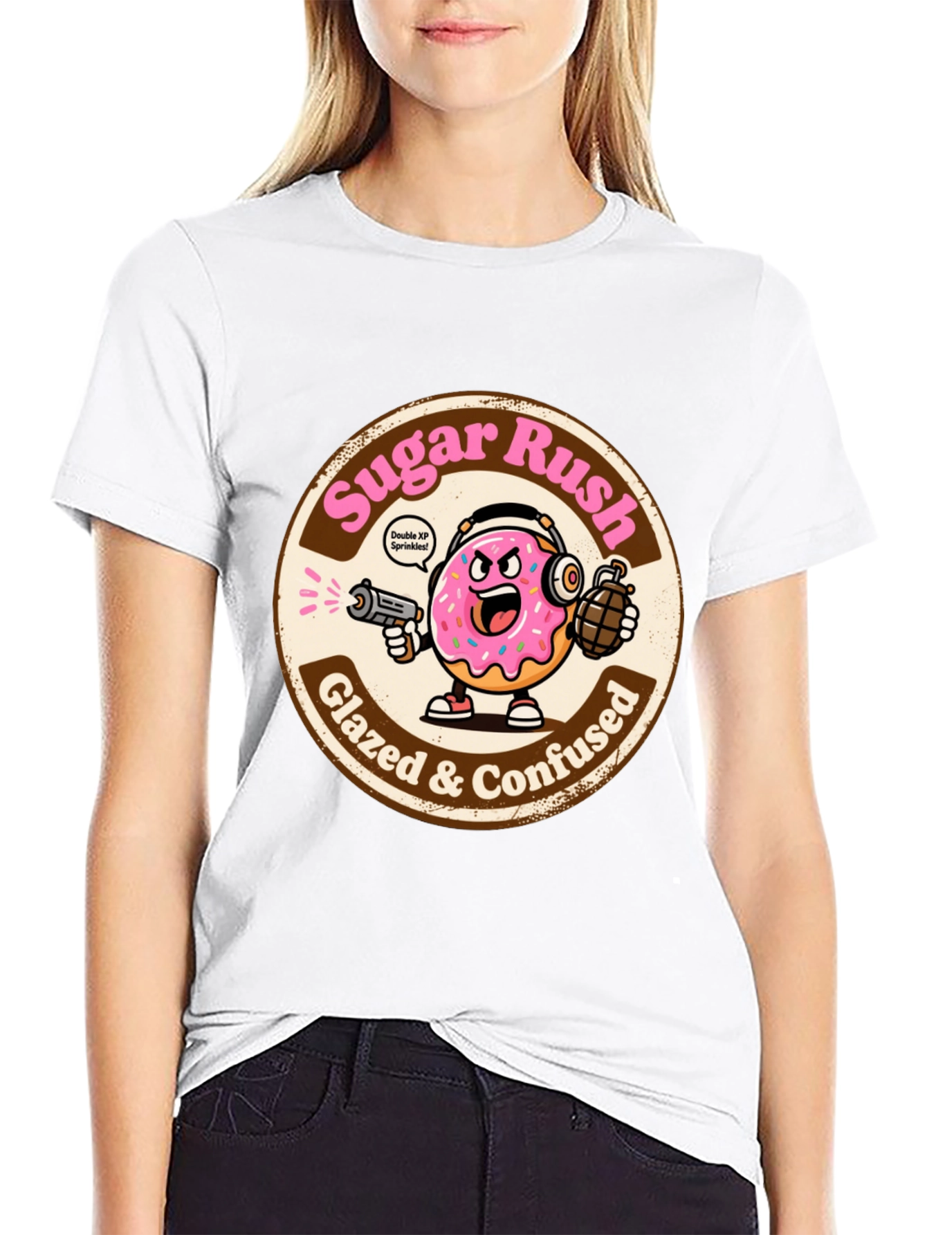 Sugar Rush T-Shirt - Glazed & Confused