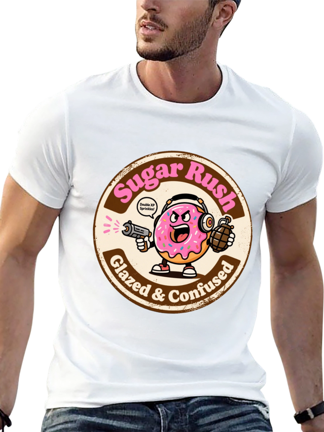 Sugar Rush T-Shirt - Glazed & Confused