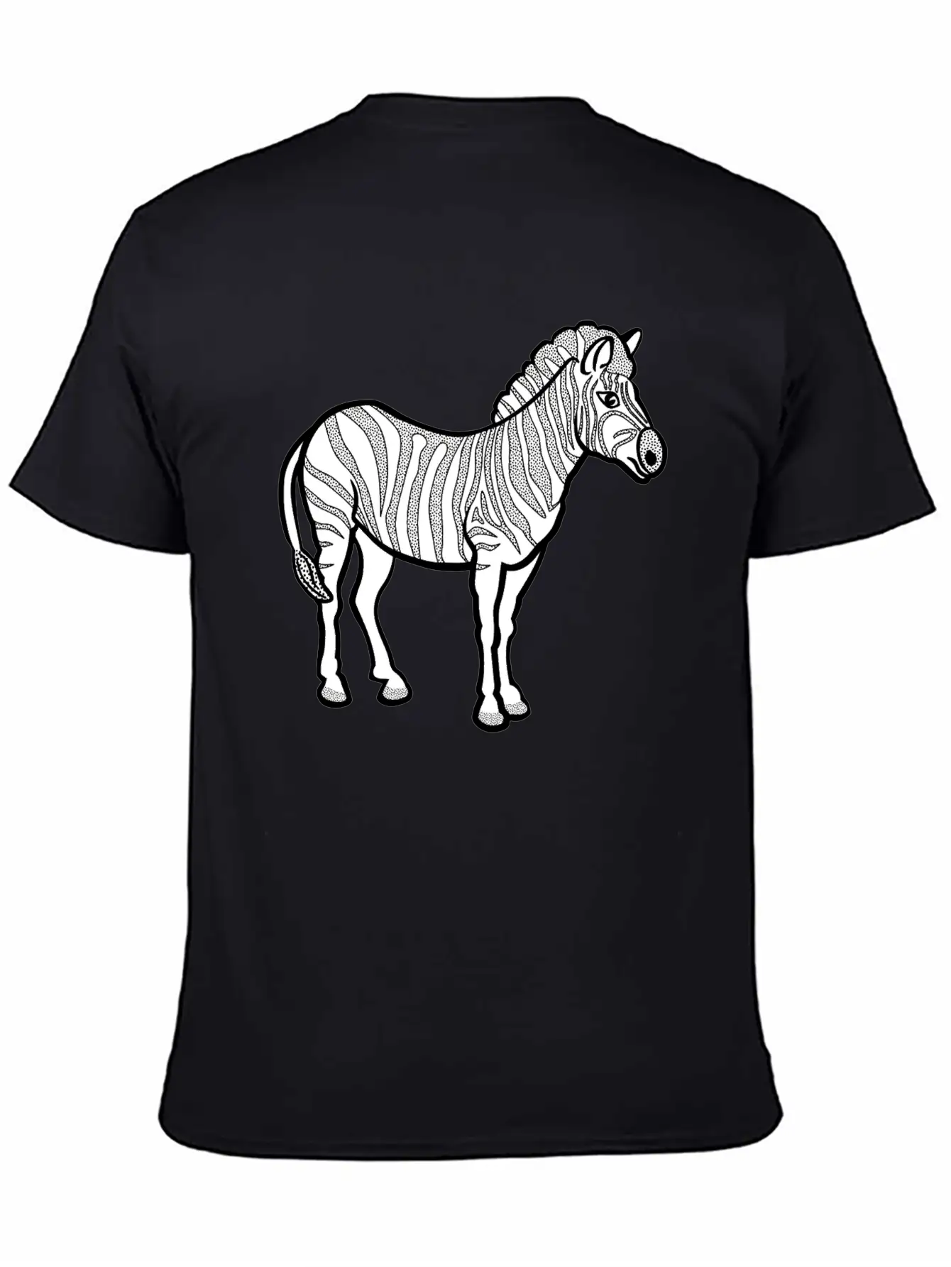 Zebra Horse Safari Serengeti Africa Afrika Pferd47 Lightweight Cotton T-Shirt – Daily Comfort Graphic Shirt