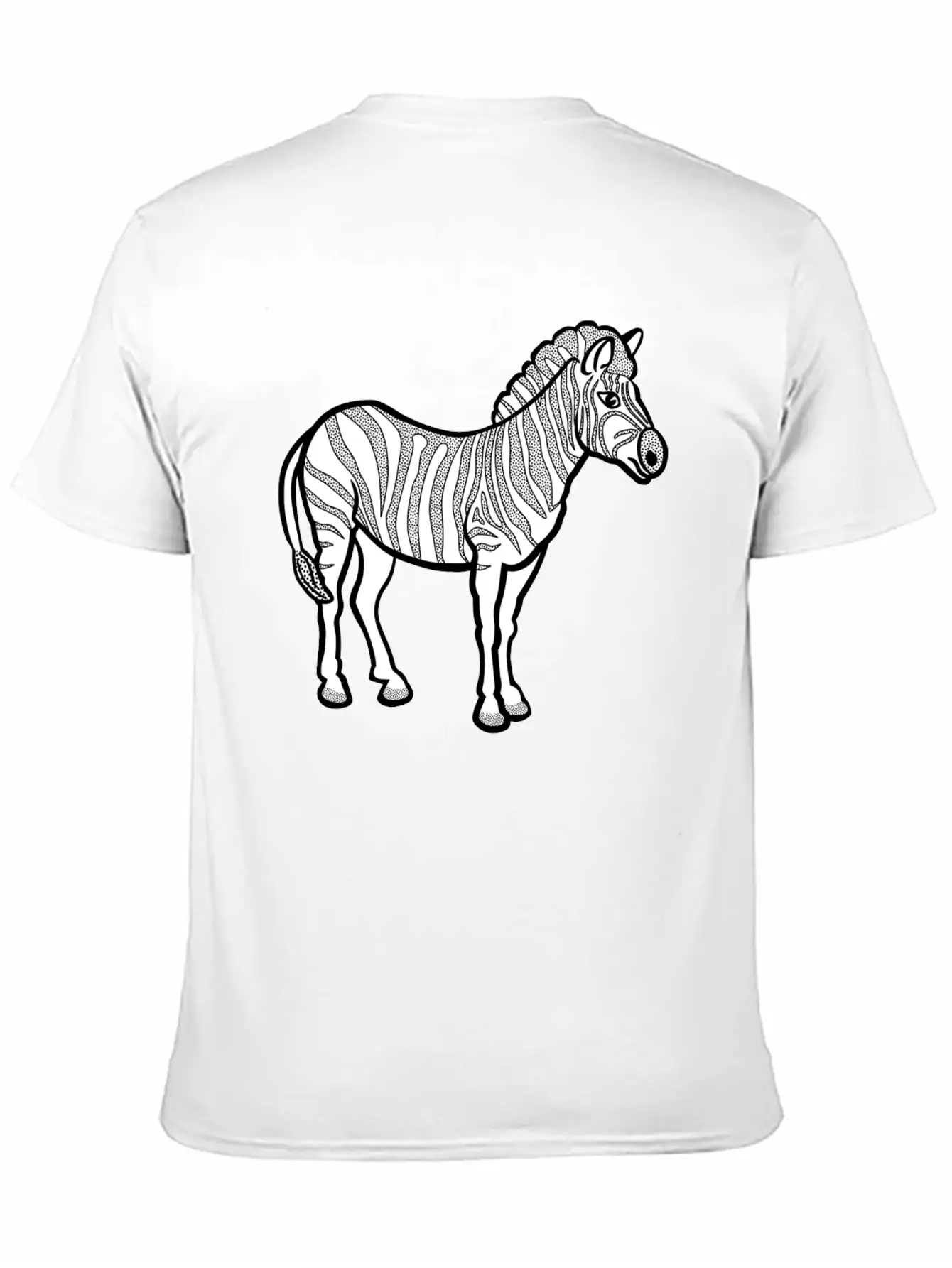 Zebra Horse Safari Serengeti Africa Afrika Pferd47 Lightweight Cotton T-Shirt – Daily Comfort Graphic Shirt