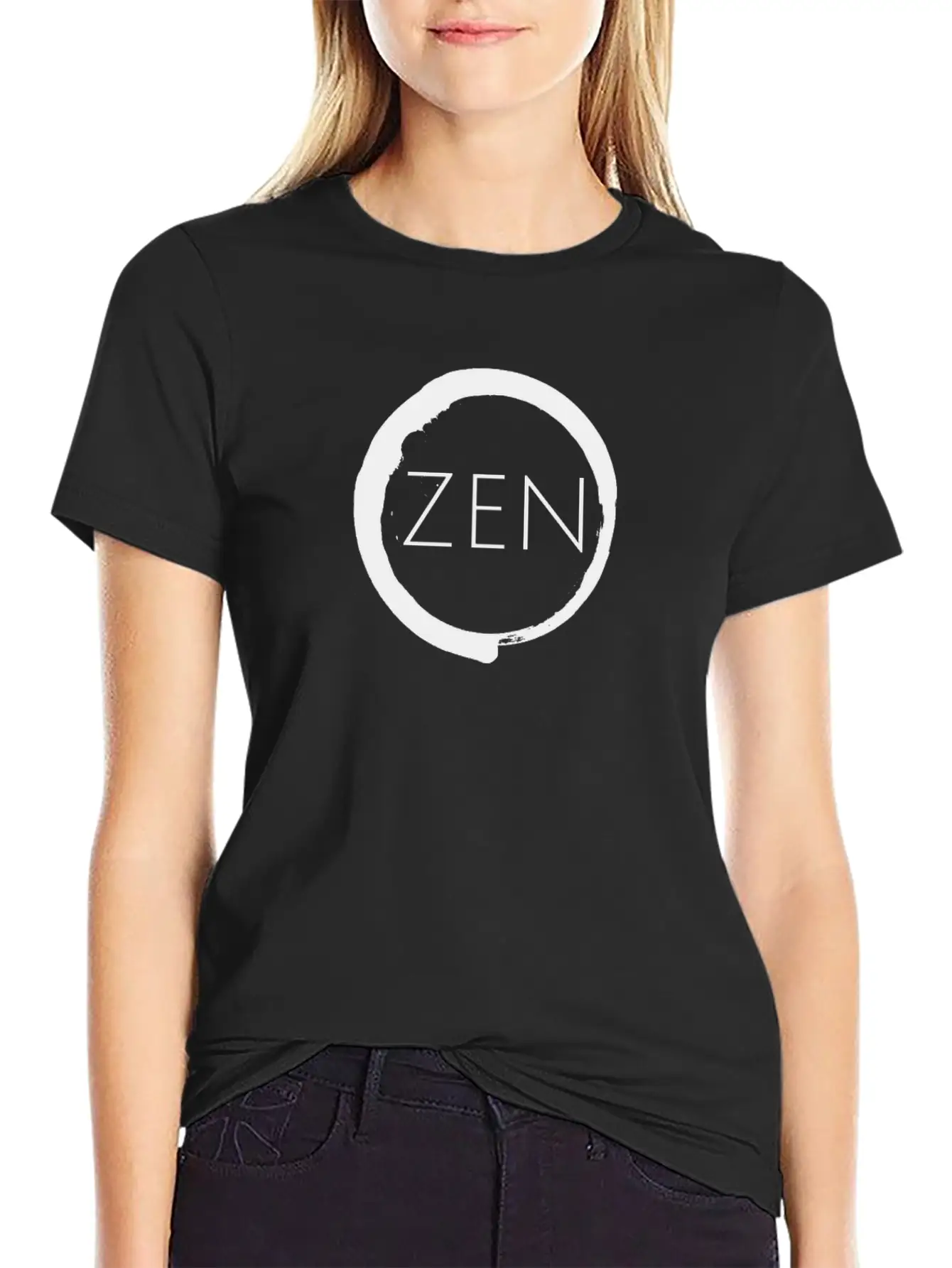 Zen Buddhist Meditation Yoga Buddha Asia Essential Cotton Tee For Daily Outfits – Unisex Style