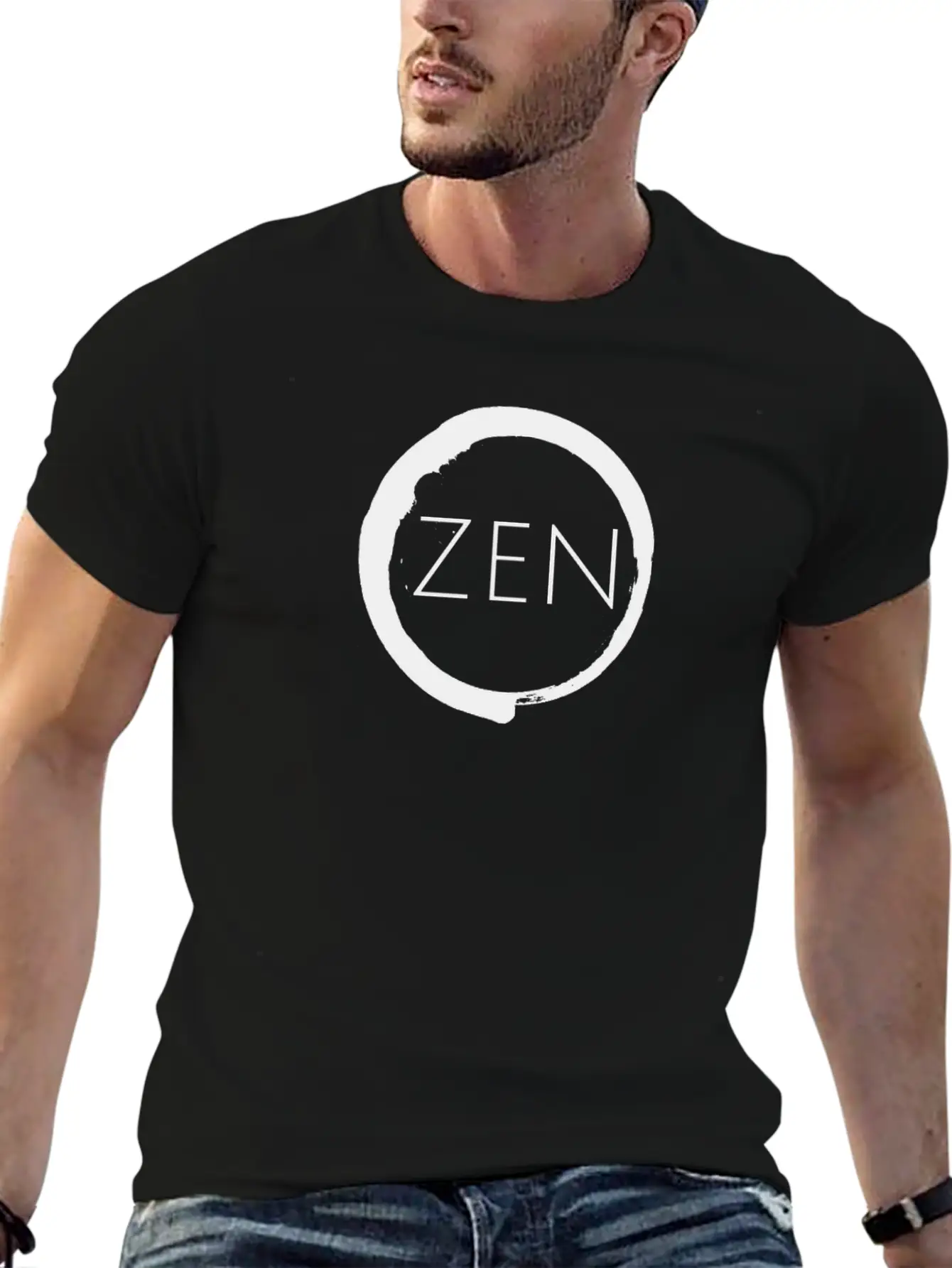 Zen Buddhist Meditation Yoga Buddha Asia Essential Cotton Tee For Daily Outfits – Unisex Style