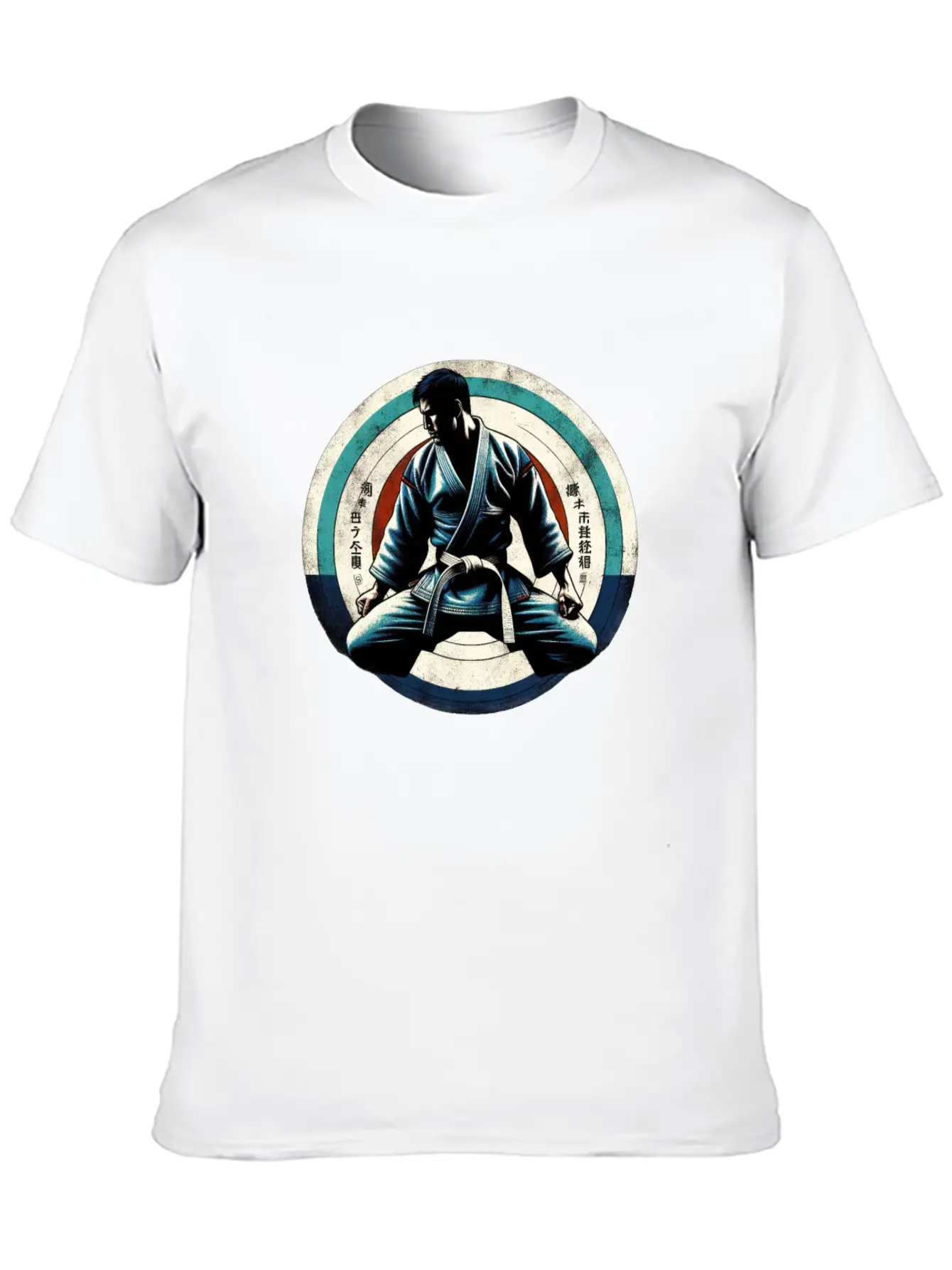 Zen Martial Arts Focus Comfortable Minimalist Graphic Tee – Summer Style Essential