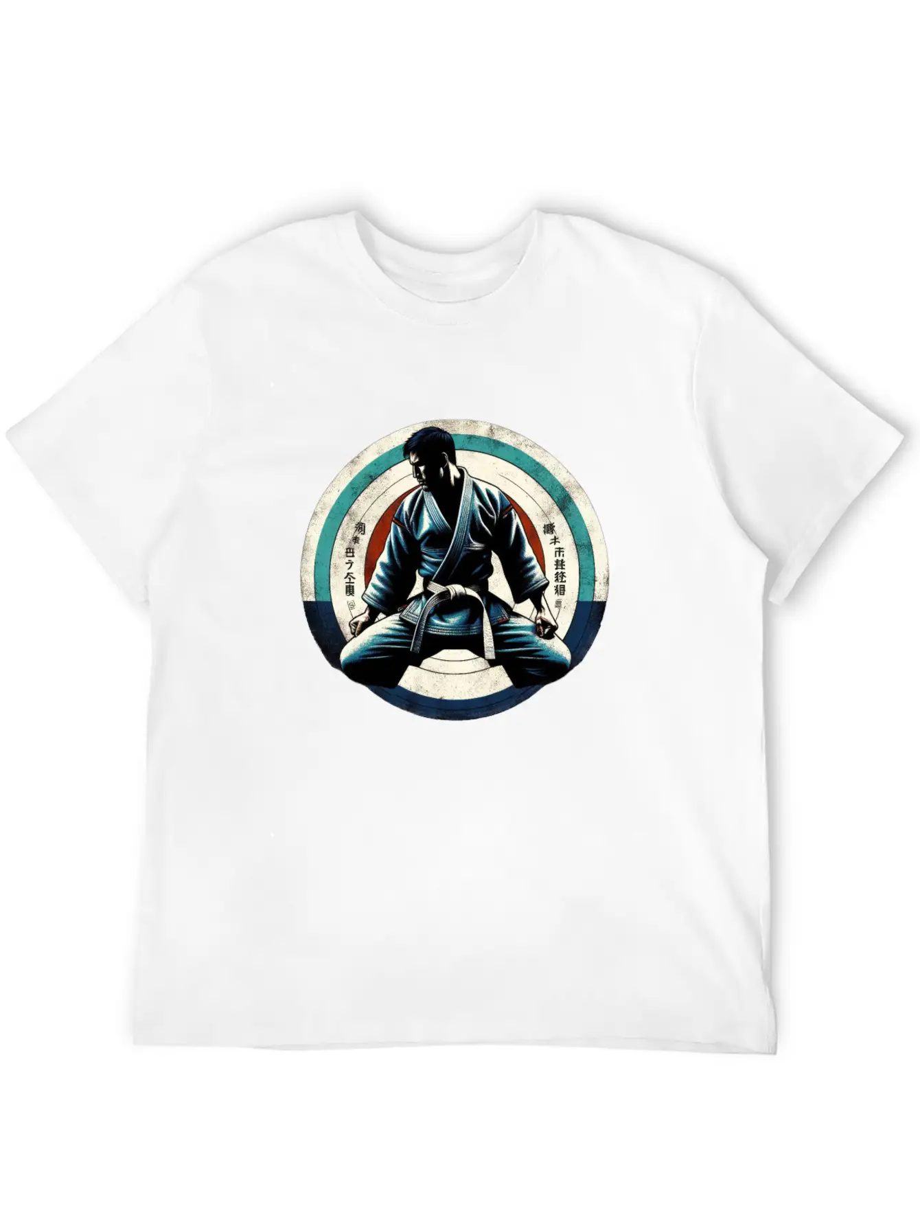 Zen Martial Arts Focus Comfortable Minimalist Graphic Tee – Summer Style Essential