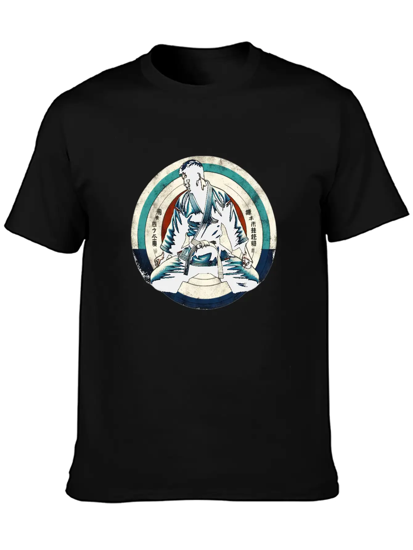 Zen Martial Arts Focus Comfortable Minimalist Graphic Tee – Summer Style Essential