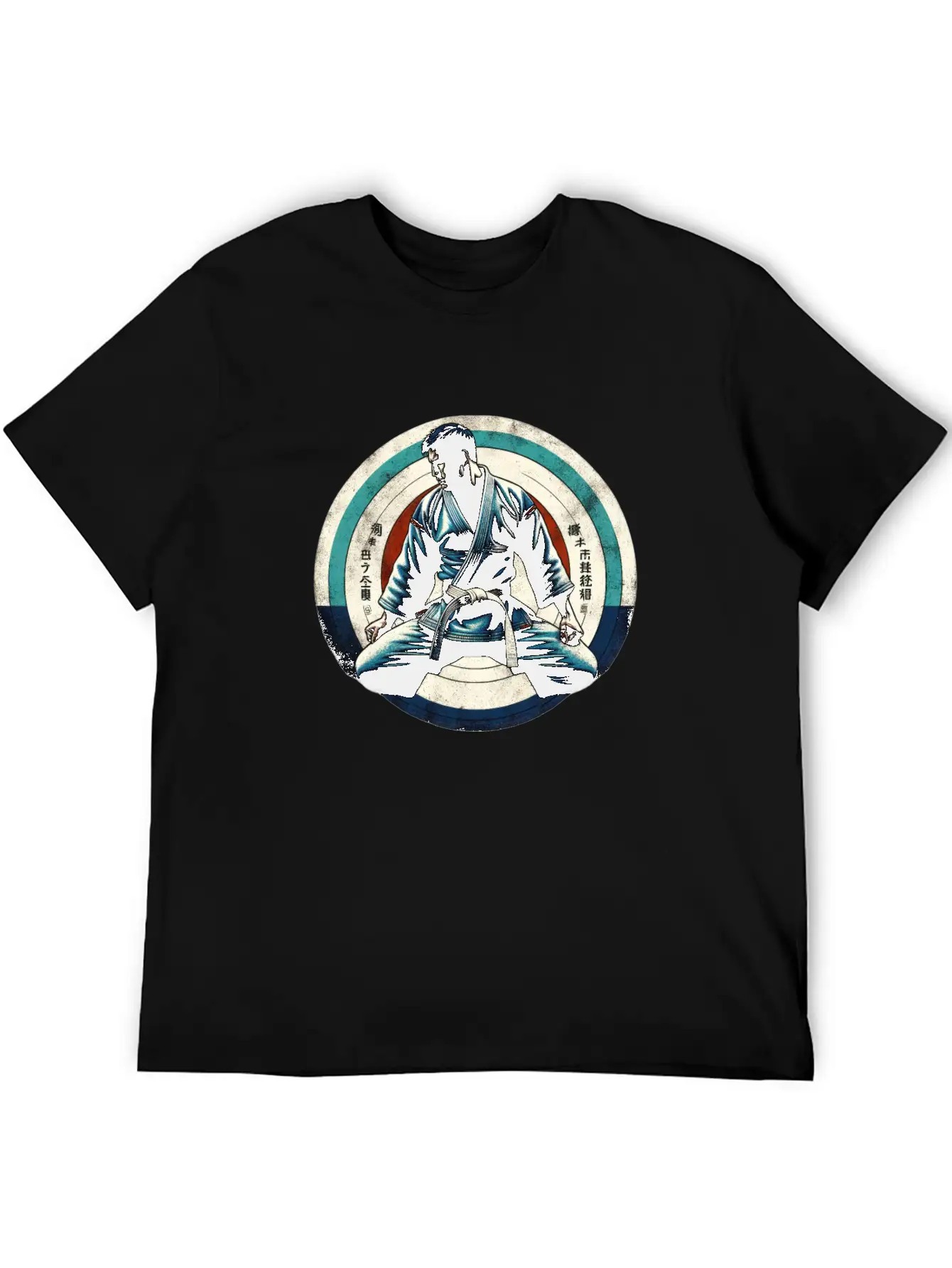 Zen Martial Arts Focus Comfortable Minimalist Graphic Tee – Summer Style Essential