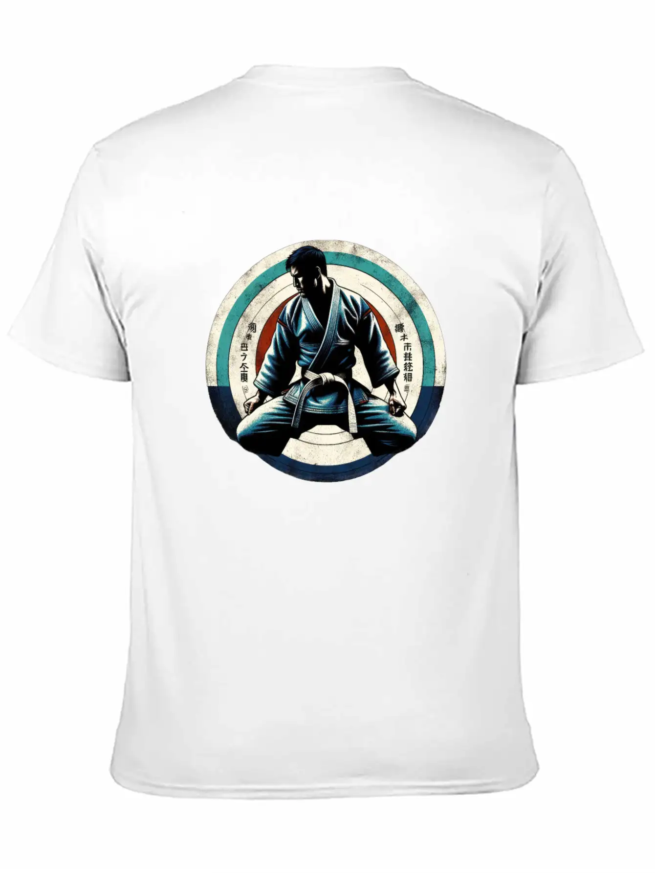 Zen Martial Arts Focus Comfortable Minimalist Graphic Tee – Summer Style Essential