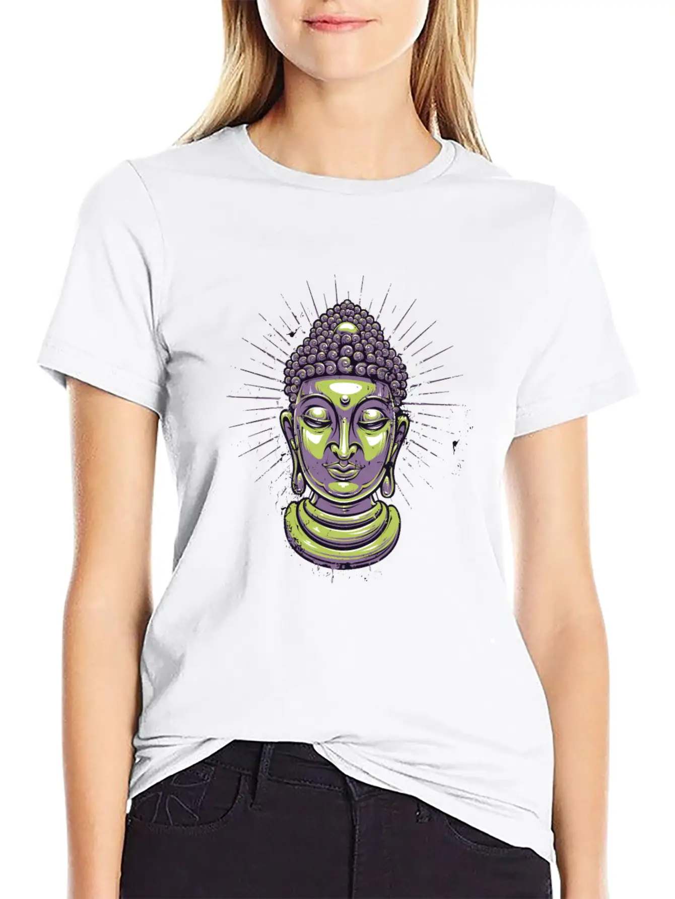 Zen, Meditate, Meditation, Motivation Lightweight Cotton T-Shirt – Daily Comfort Graphic Shirt