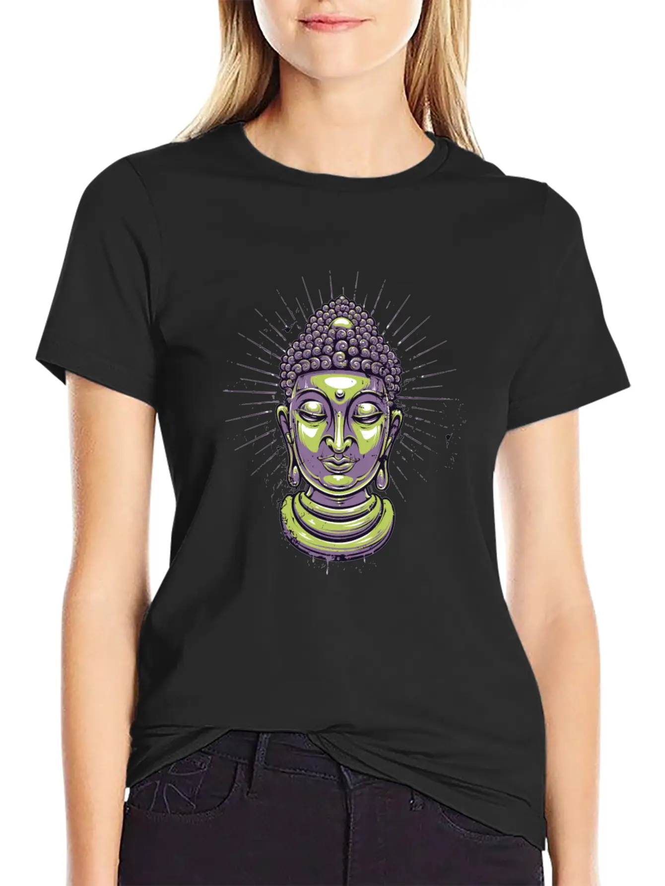 Zen, Meditate, Meditation, Motivation Lightweight Cotton T-Shirt – Daily Comfort Graphic Shirt