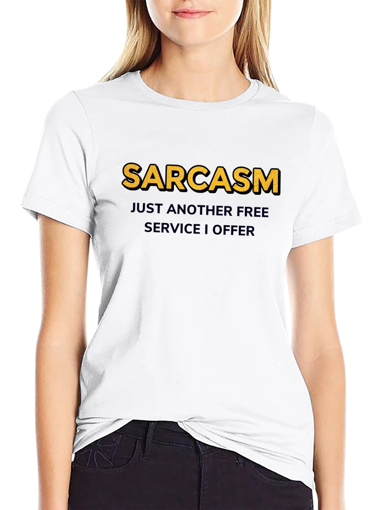 Sarcasm Free Service T-Shirt