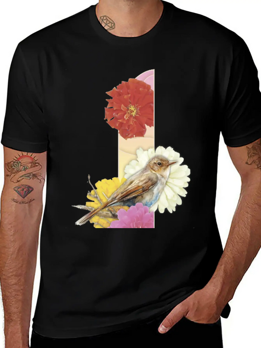 Zinnia And Tone Of The Nightingale Modern Fit Casual T-Shirt – Clean And Versatile Design
